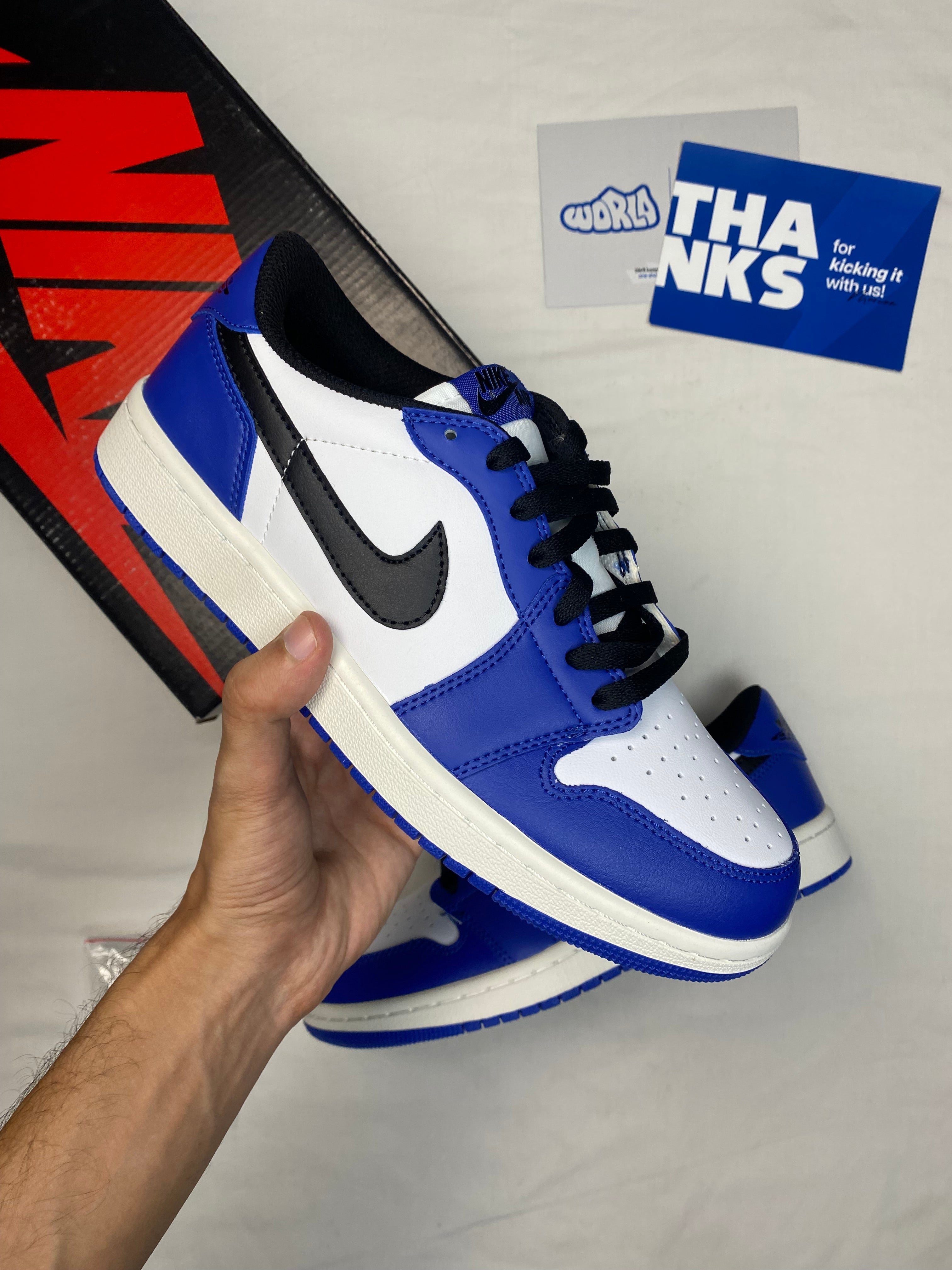 Jordan 1 Retro Low OG 'Game Royal'