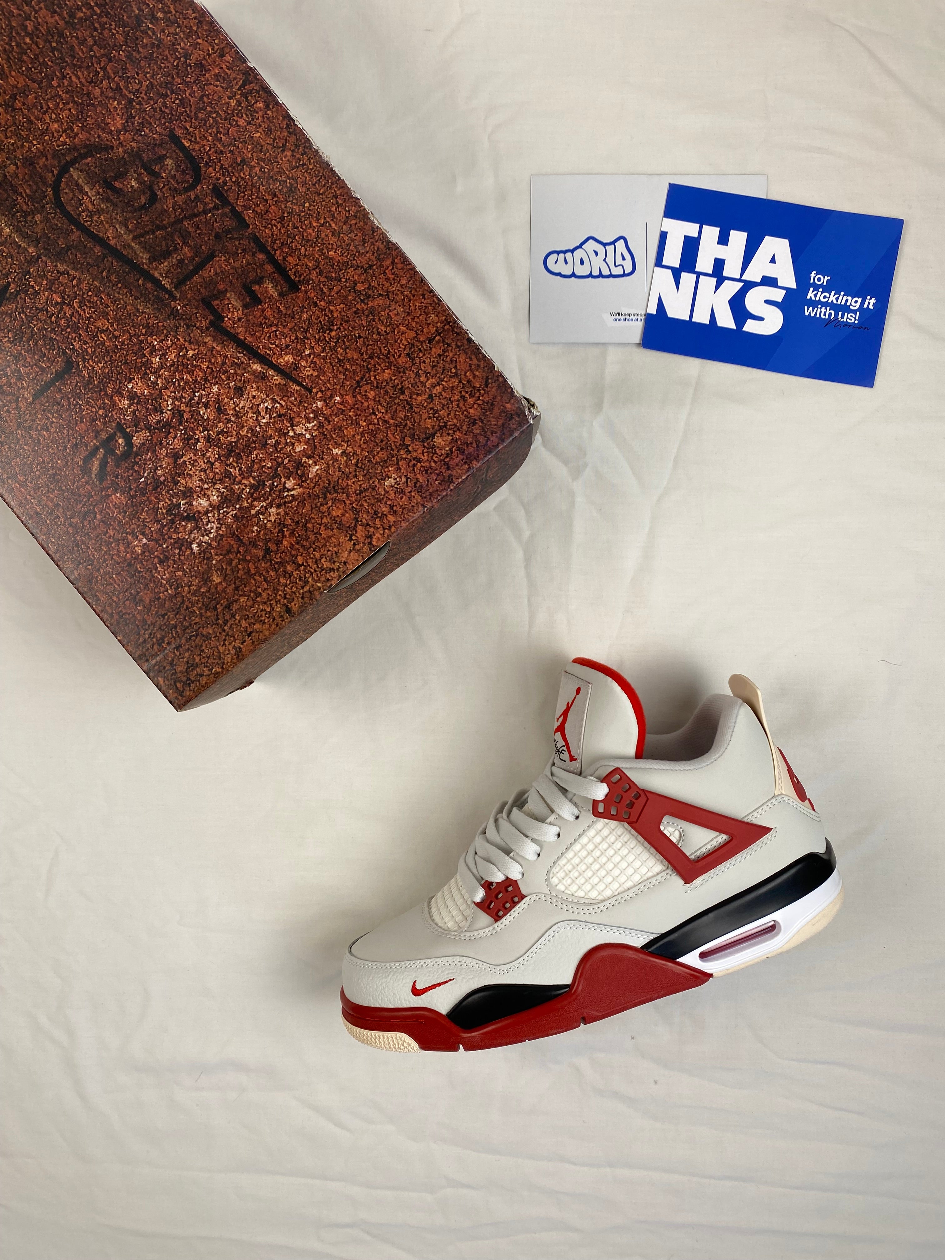 Nigel Sylvester x Jordan 4 Retro OG SP 'Brick After Brick'
