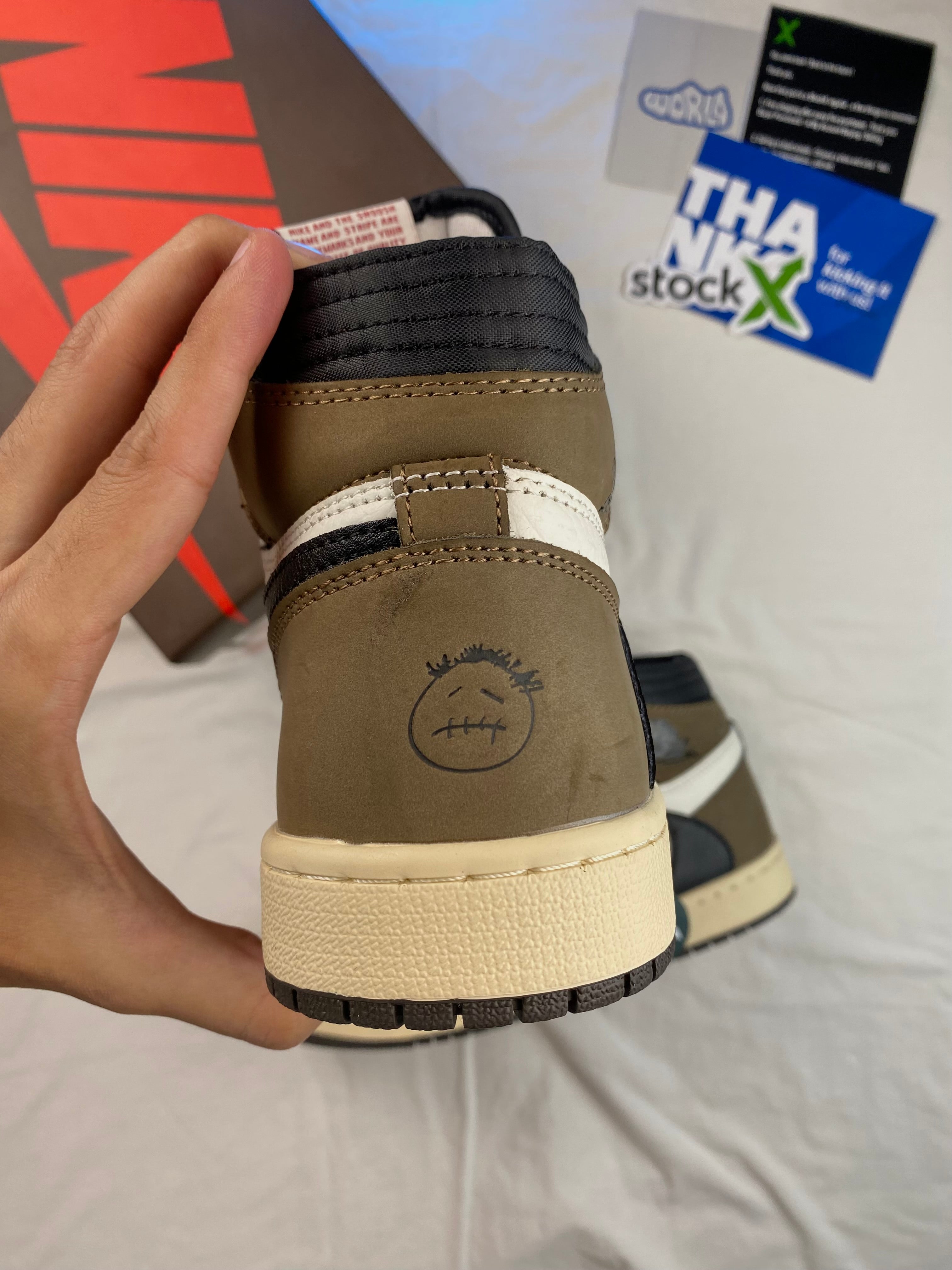 Travis Scott x Air Jordan 1 Retro High 'Mocha'