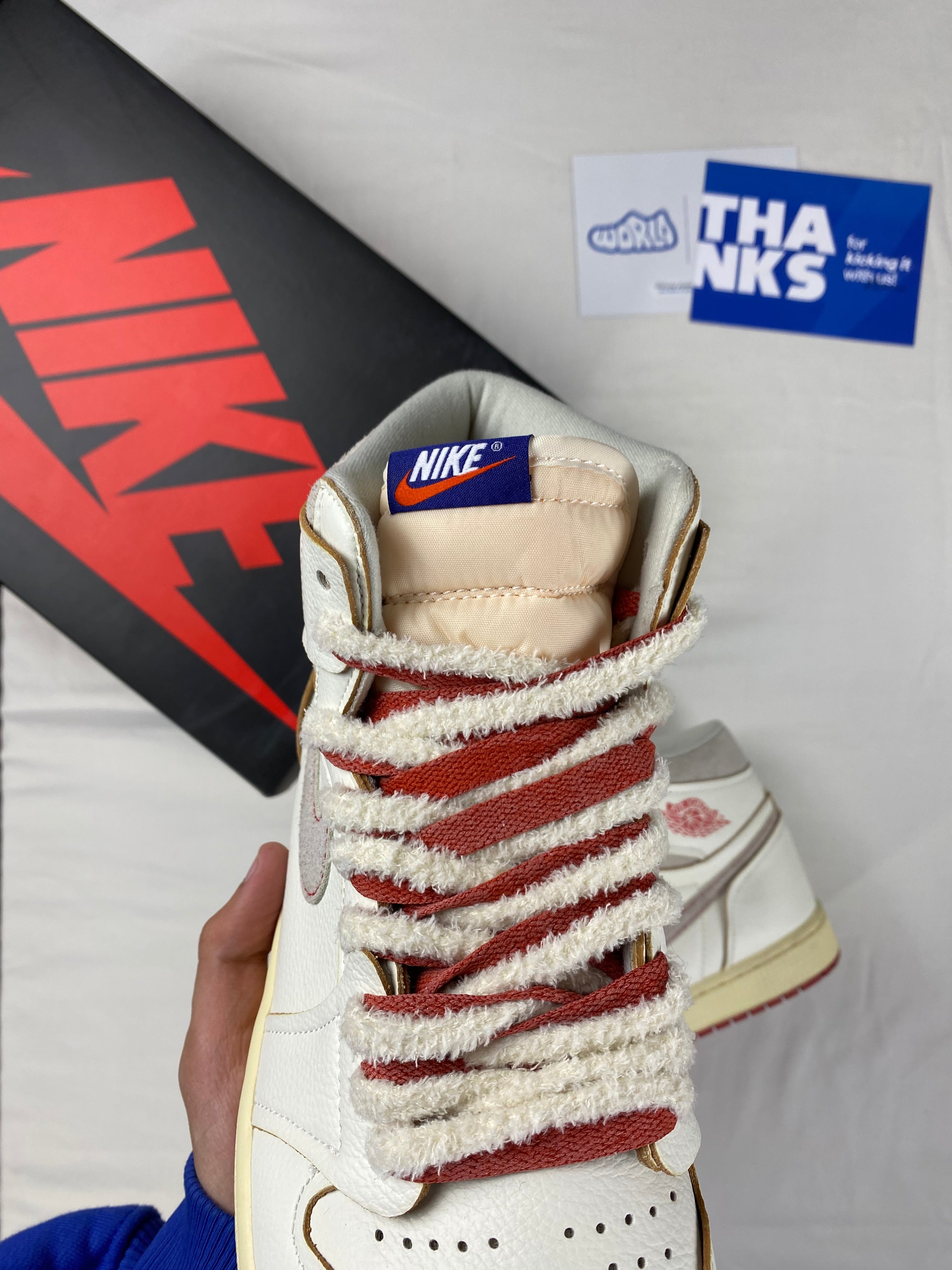 Jordan 1 Retro High OG 'Sail Cinnabar'