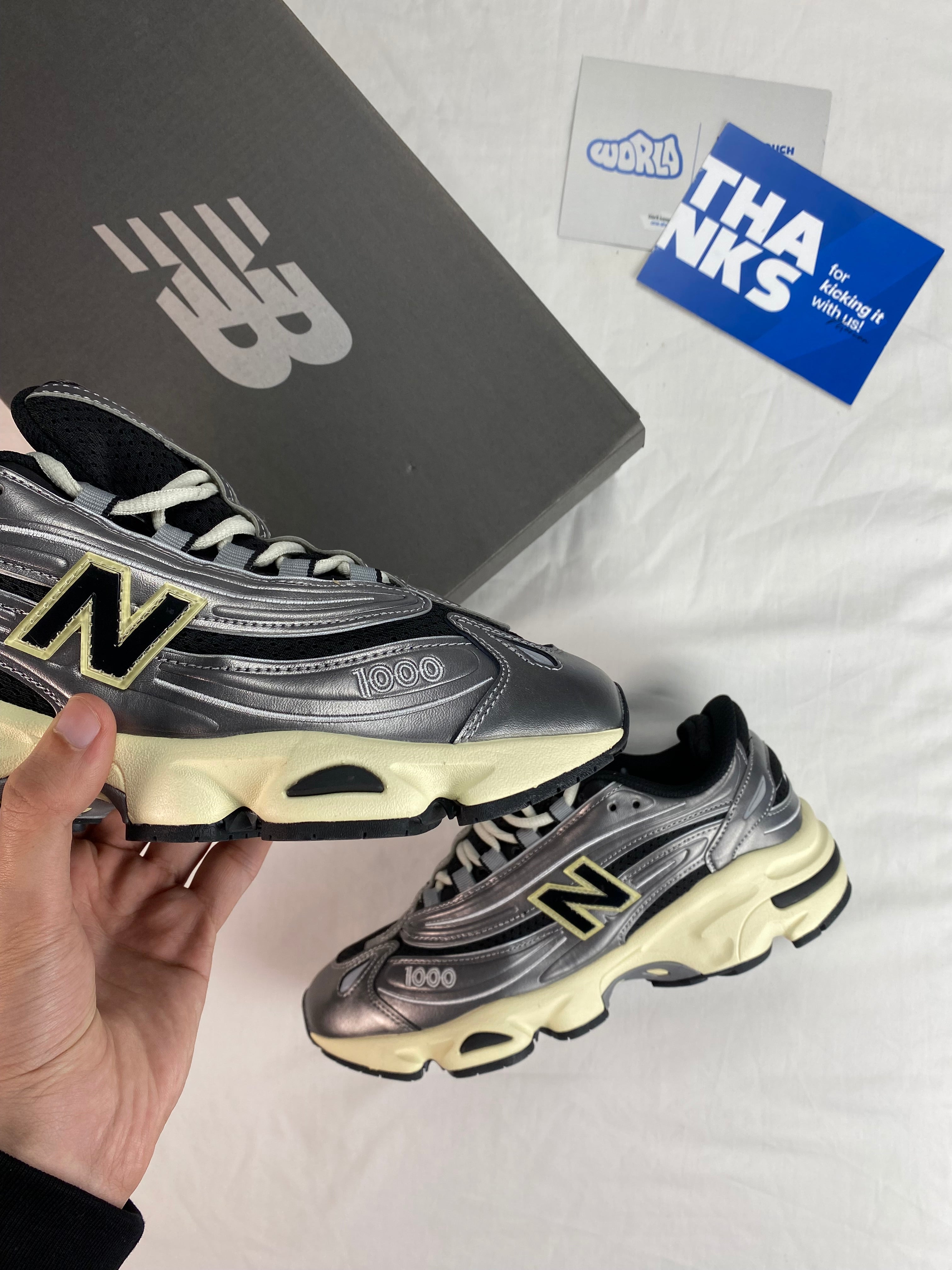 New Balance 1000 'Silver Metallic'