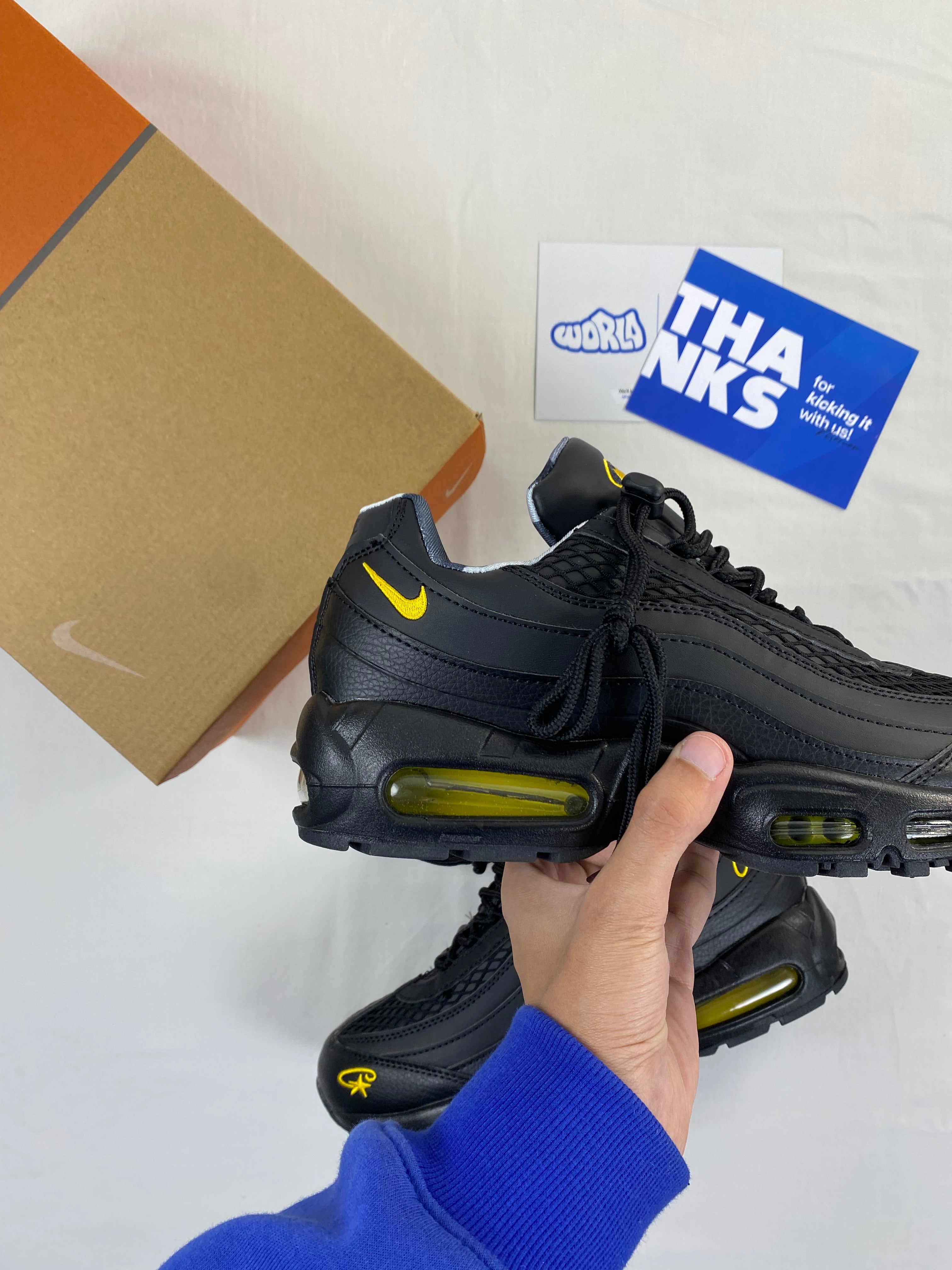 Nike Corteiz x Air Max 95 SP 'Honey Blacks'
