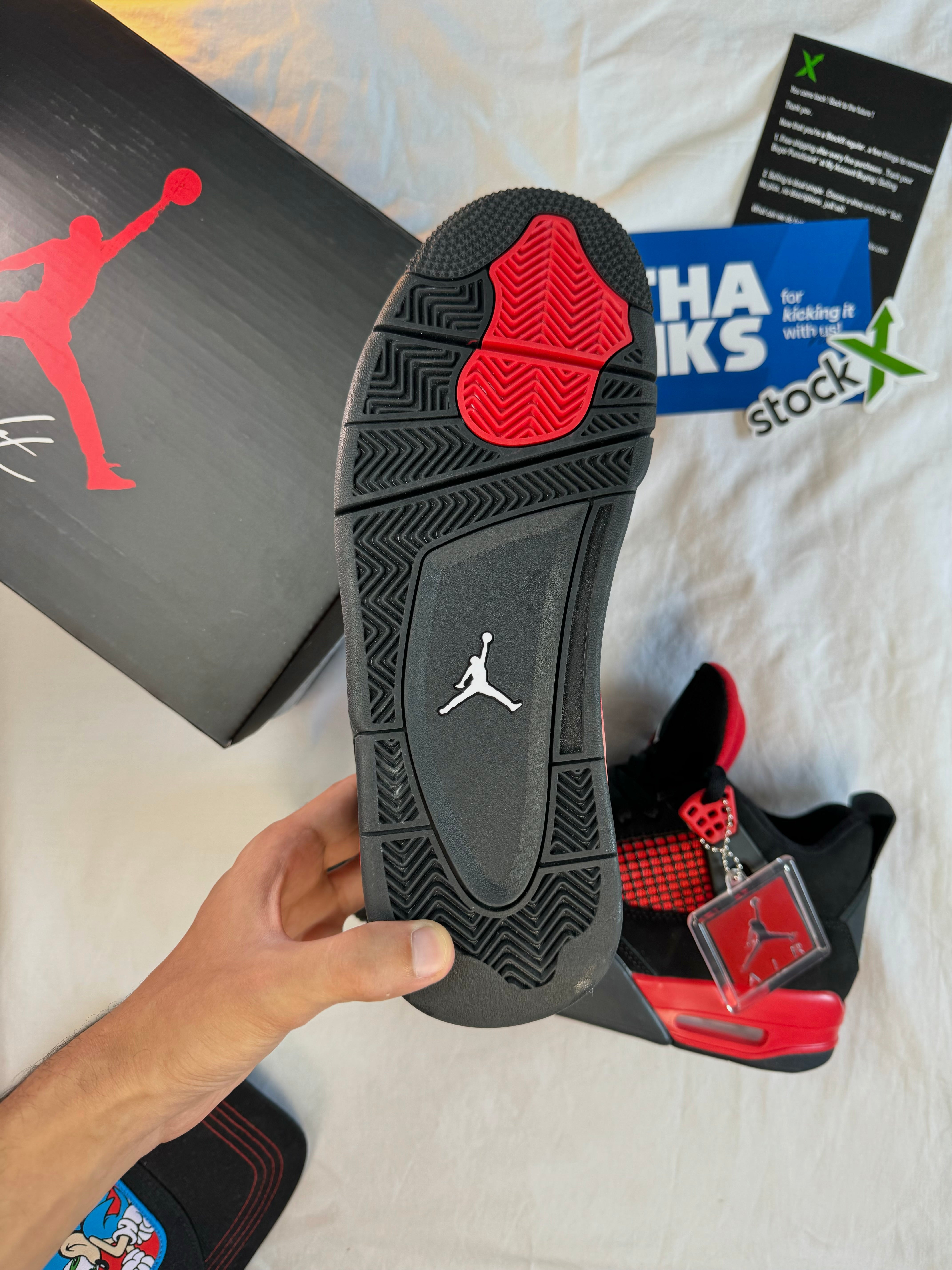 AIR JORDAN 4 RETRO 'RED THUNDER'