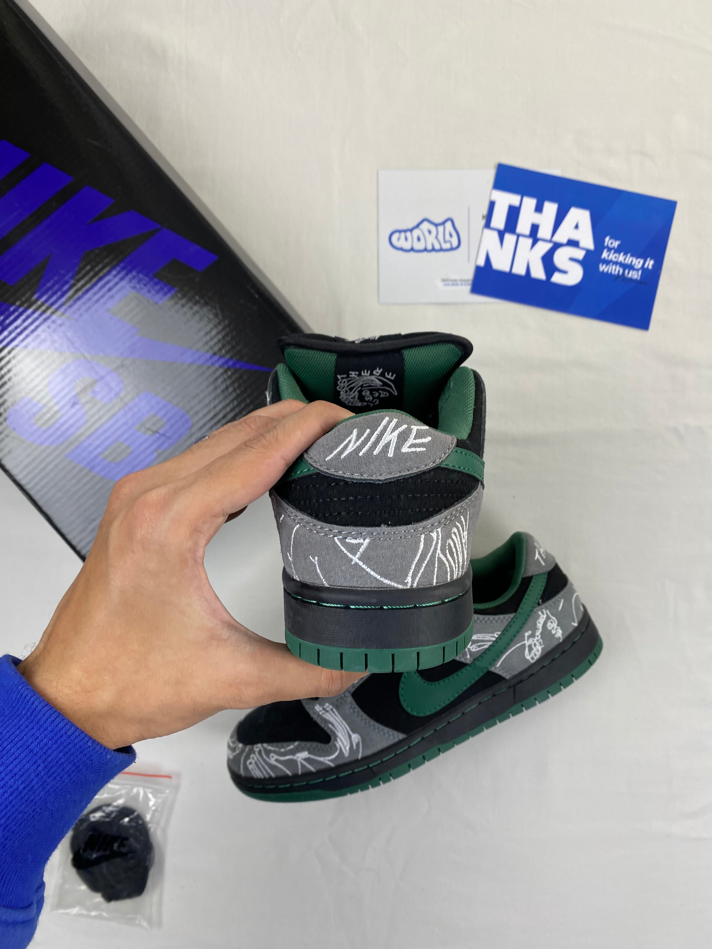 THERE Skateboards x Dunk Low SB 'Ultra Humanized'