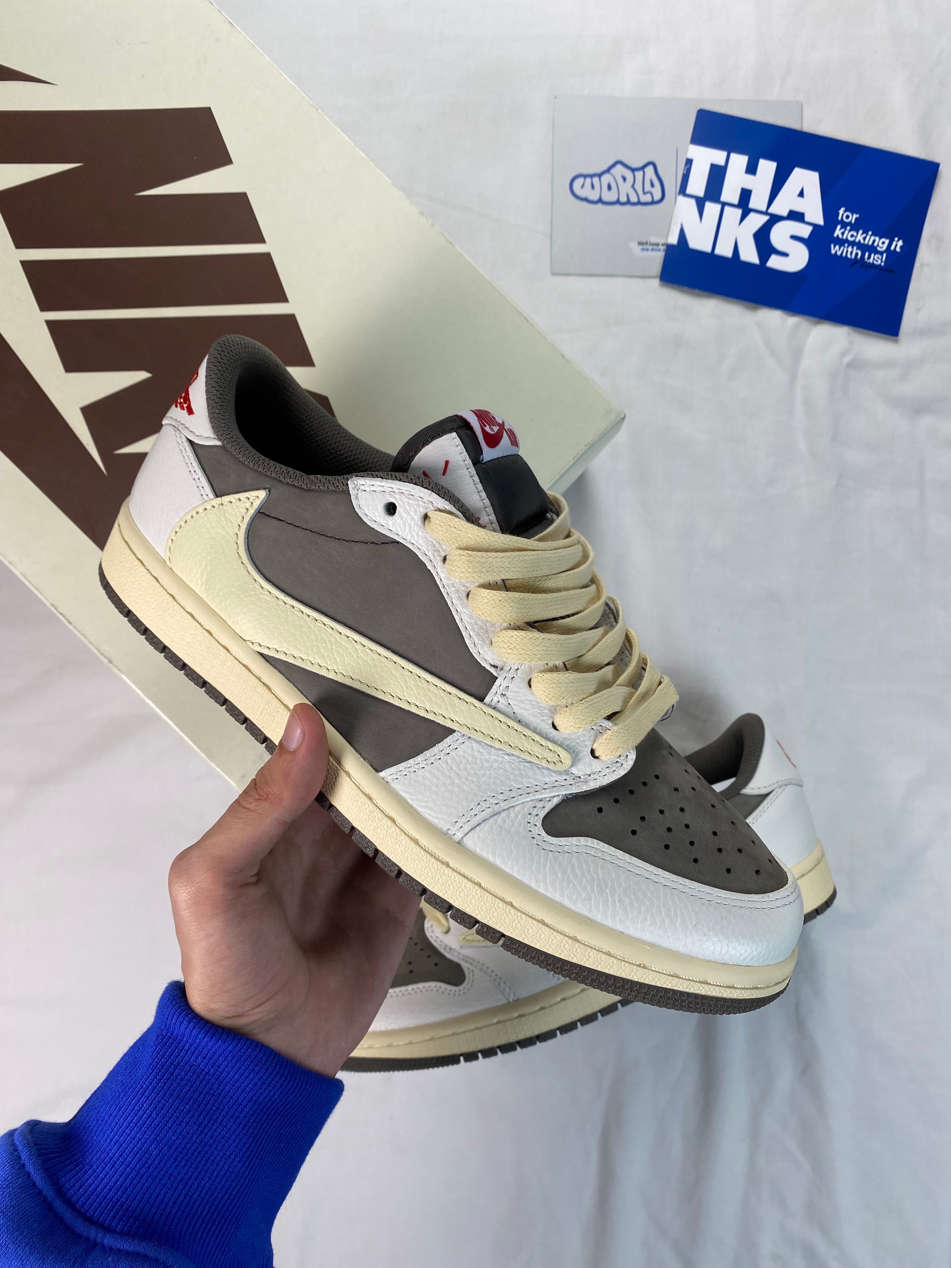 Travis Scott x Air Jordan 1 Low 'Reverse Mocha'