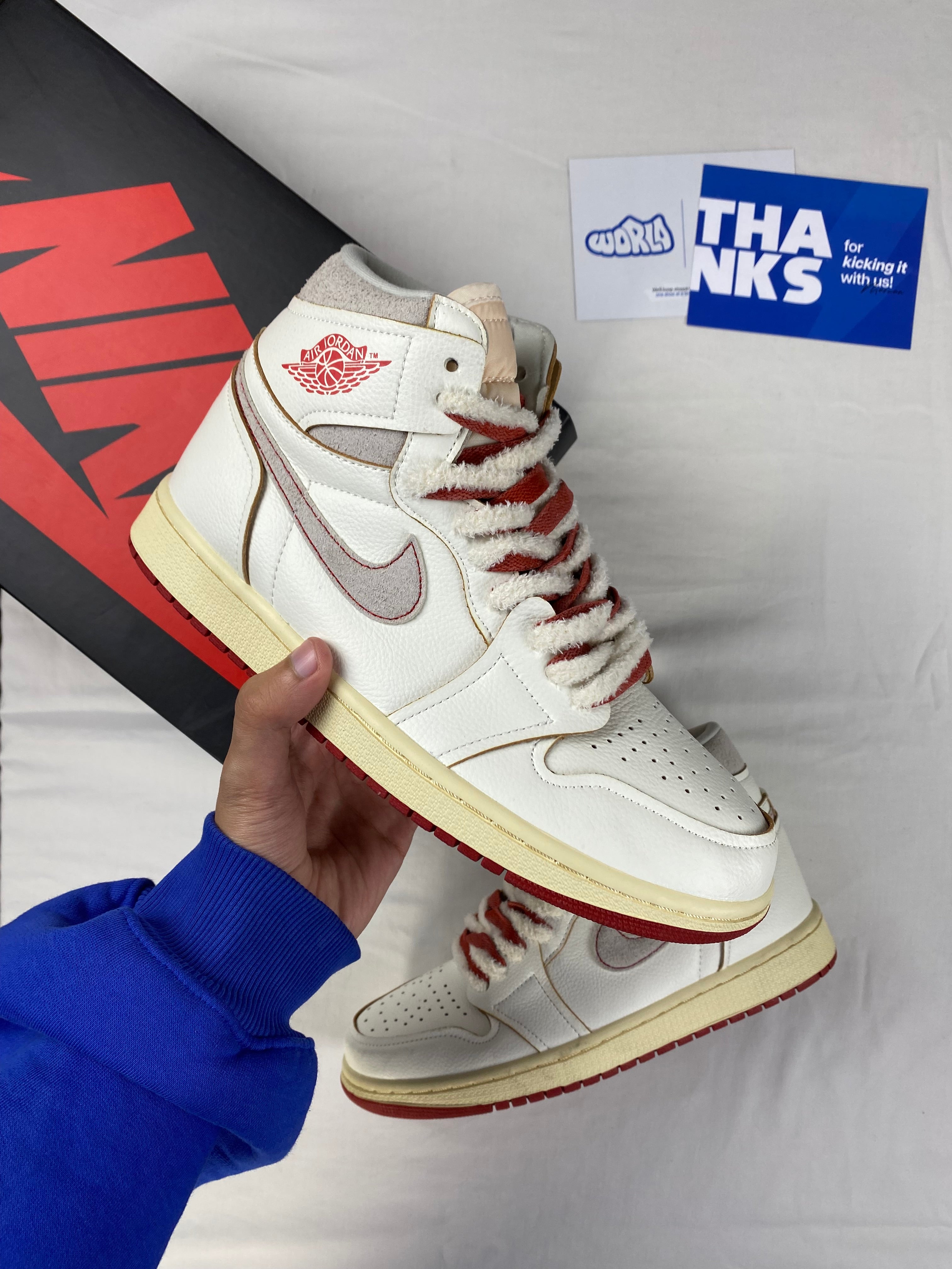 Jordan 1 Retro High OG 'Sail Cinnabar'