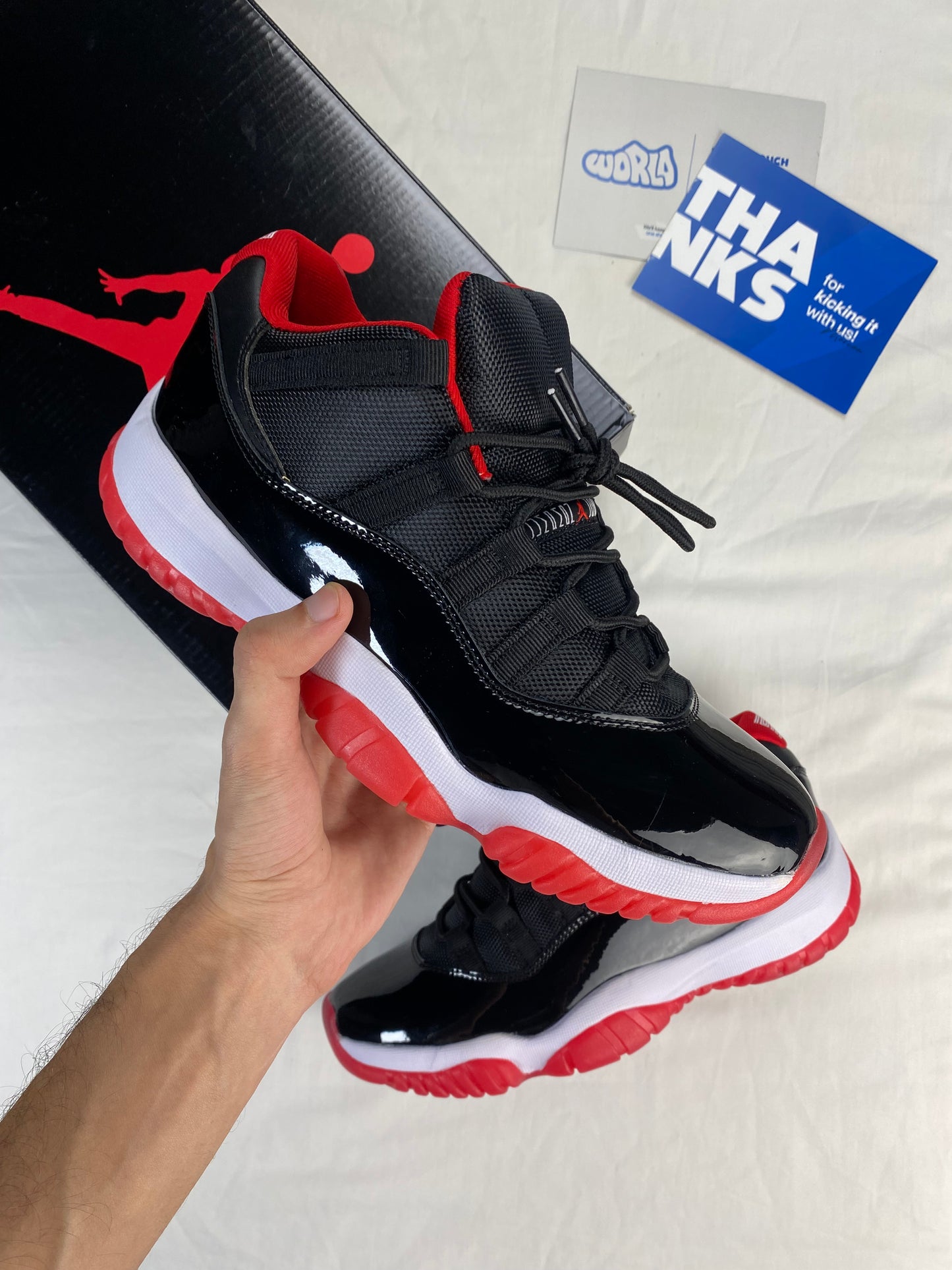 Jordan 11 Retro Low 'Bred'