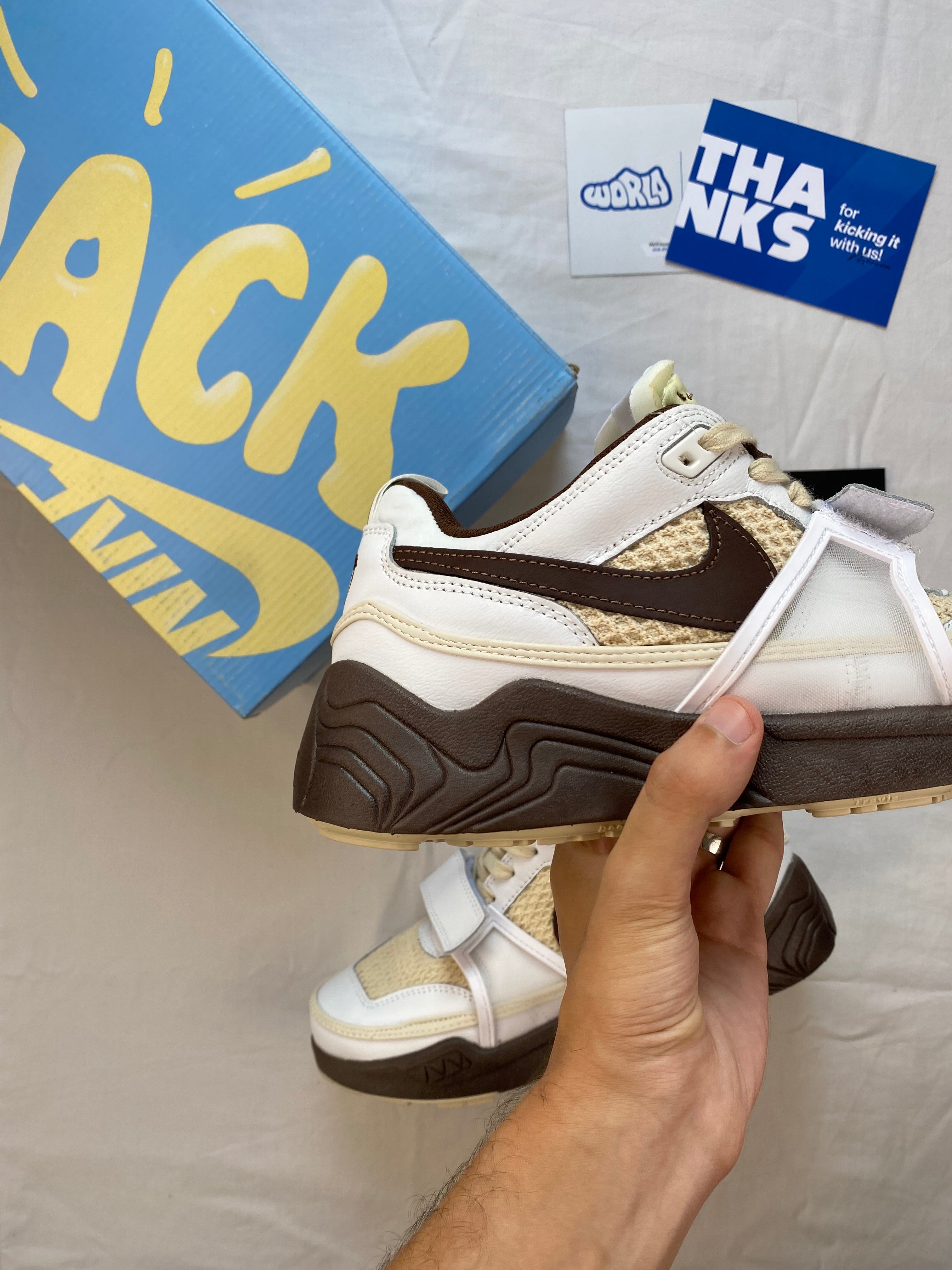 Travis Scott x Zoom Field Jaxx 'Light Chocolate'