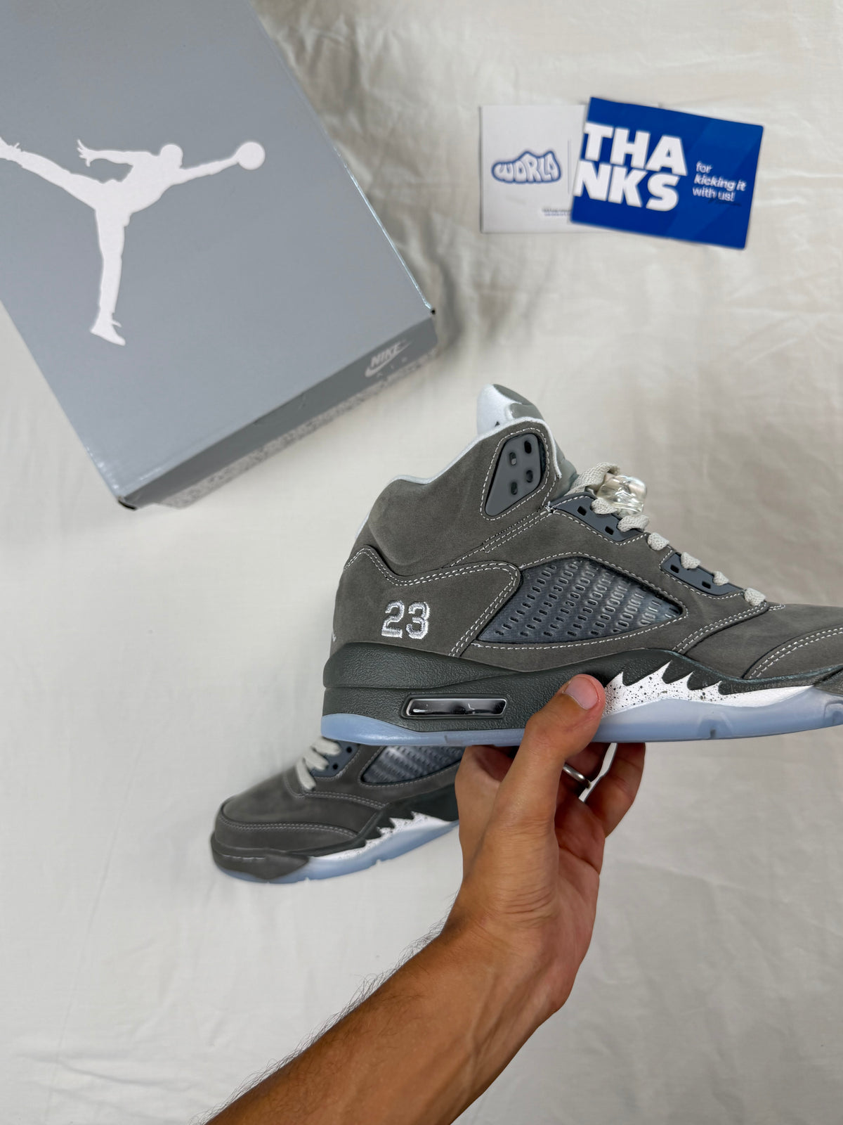 Jordan 5 Retro 'Wolf Grey' 2026