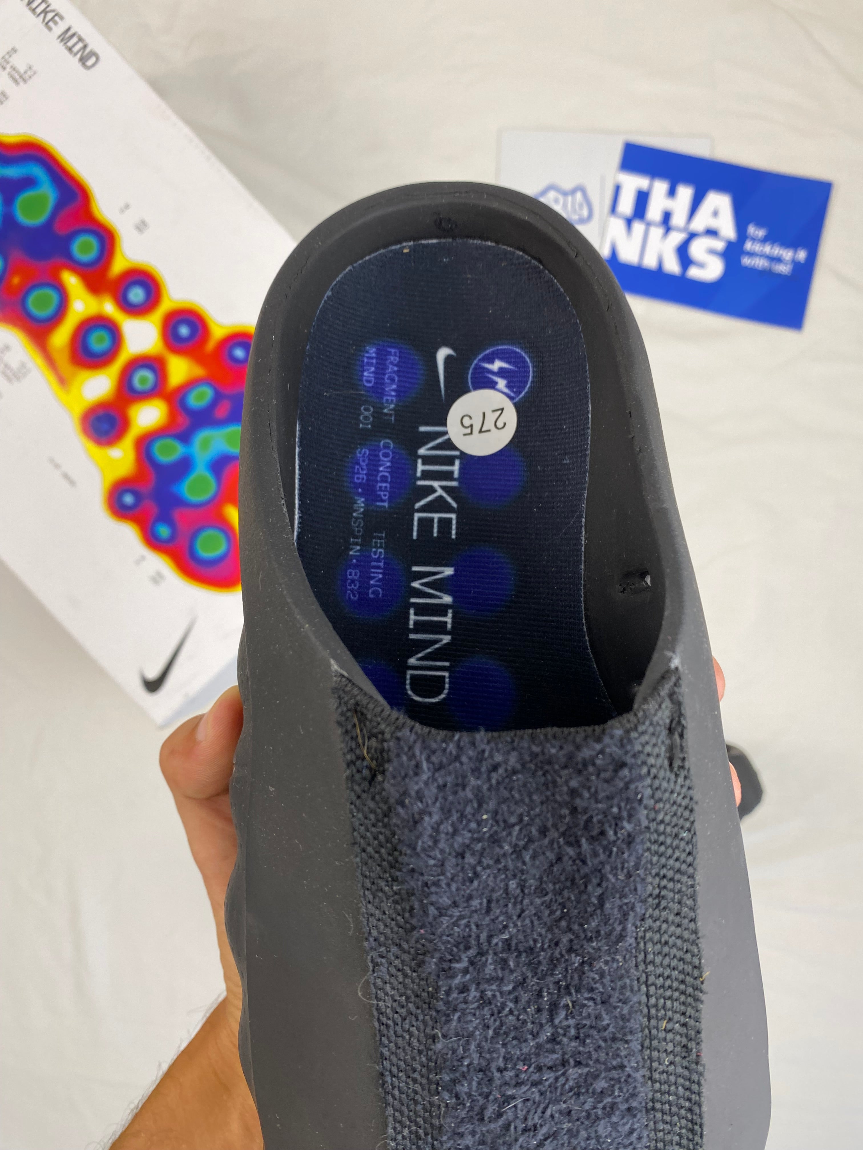 Nike Fragment Design x Mind 001 'Black'