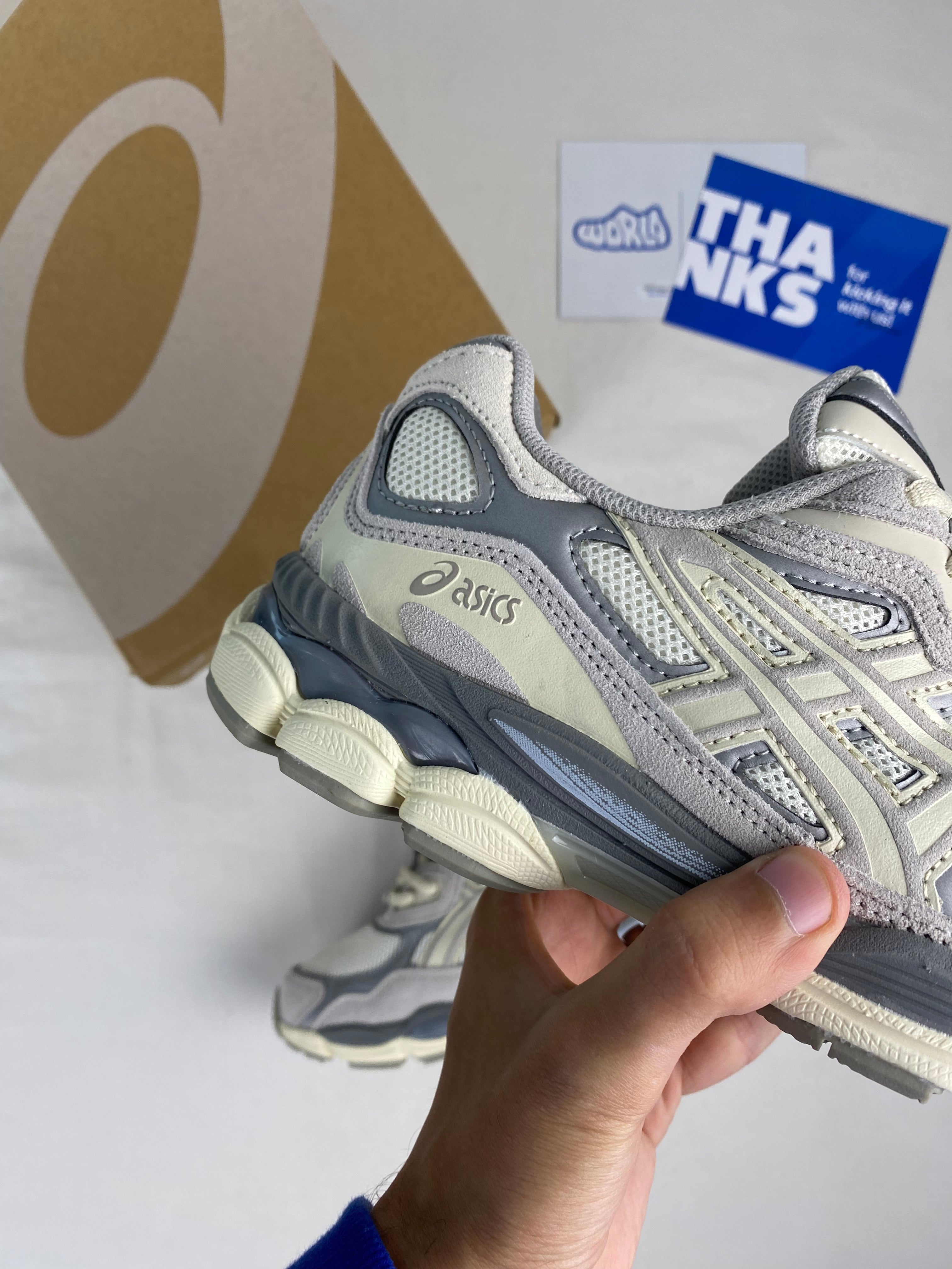 ASICS Gel NYC 'Cream Oyster Grey'