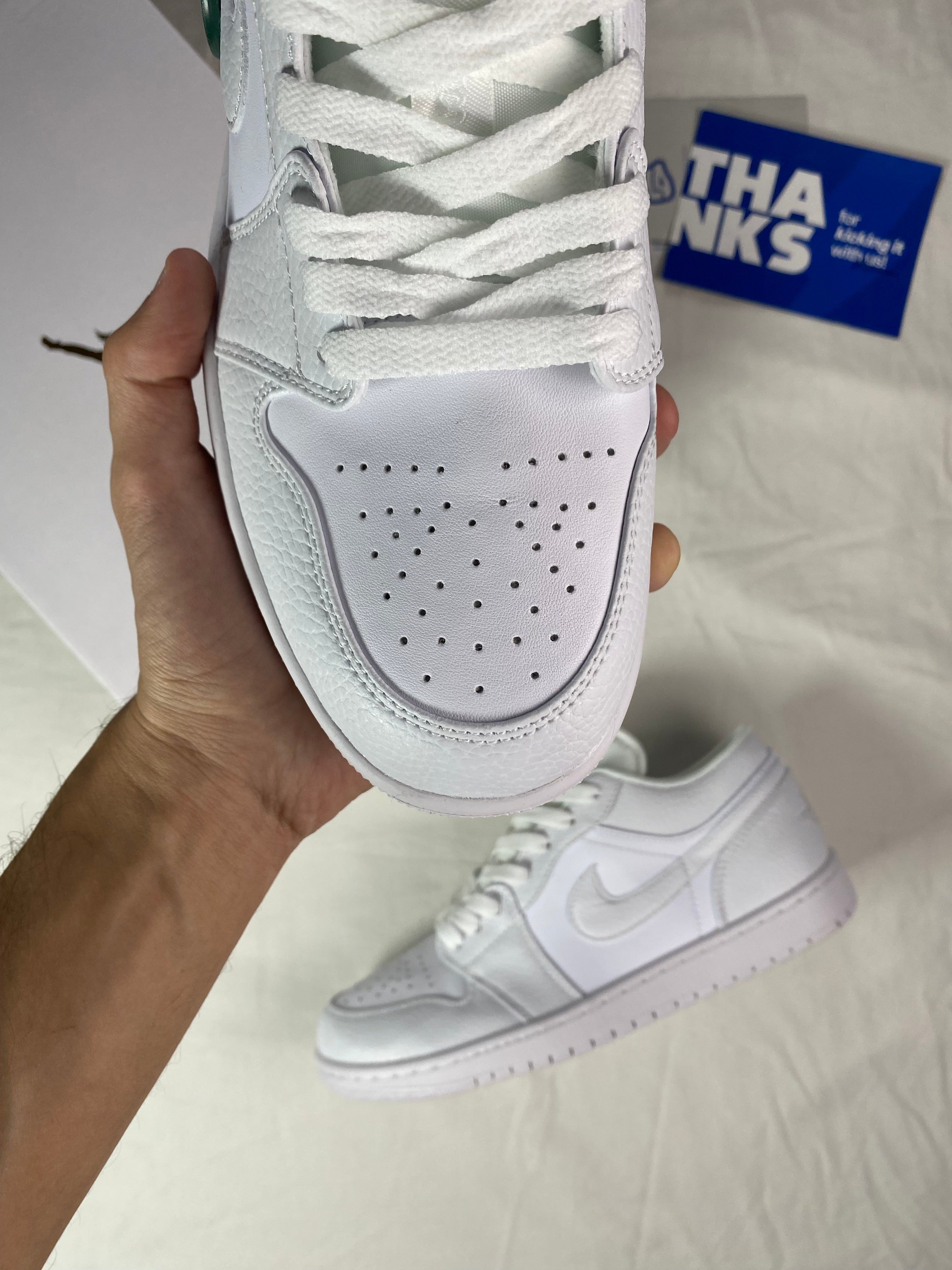 Air Jordan 1 Low 'Triple White'