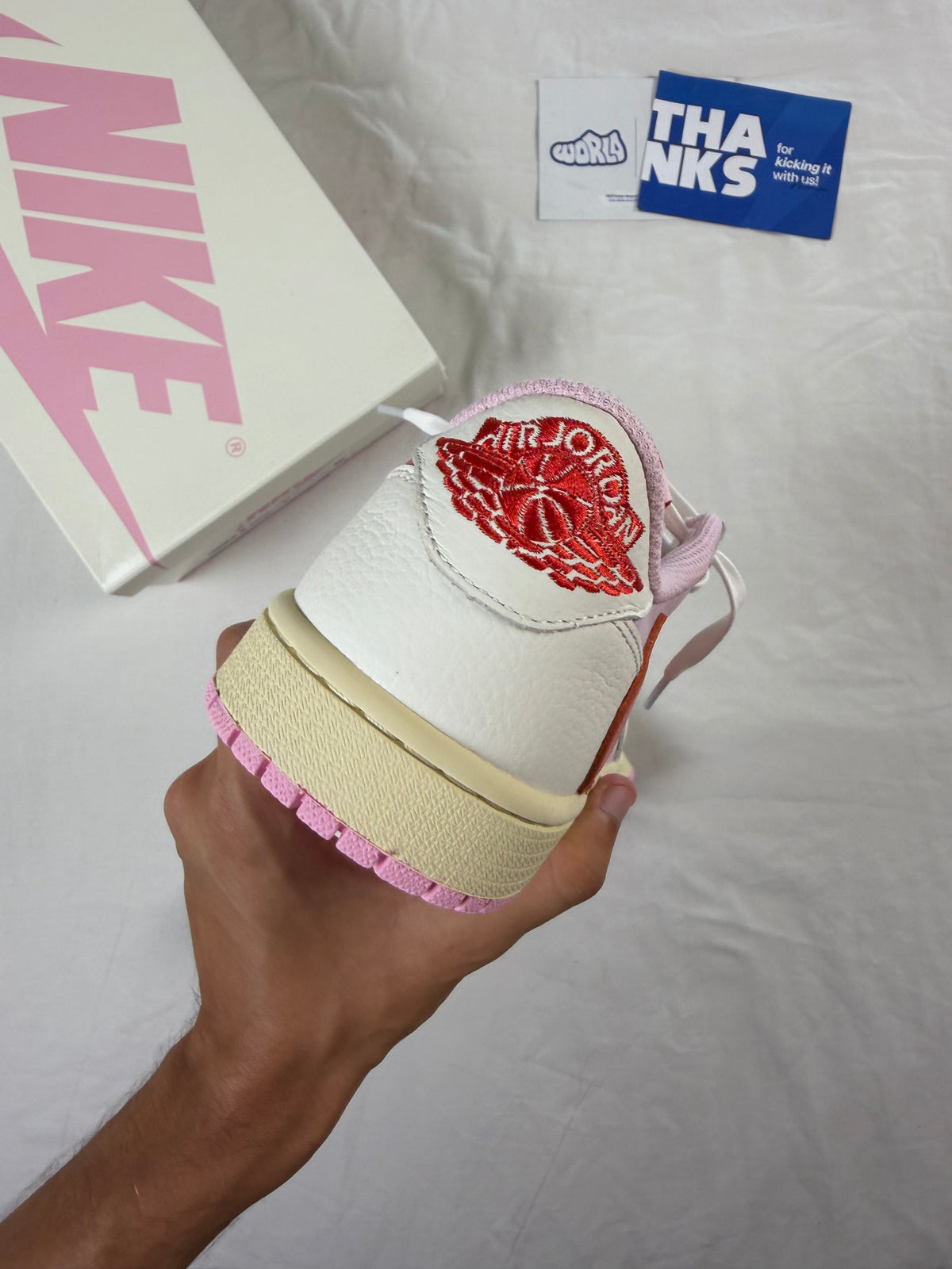 Travis Scott x Jordan 1 Retro Low OG 'Sail Tropical Pink'