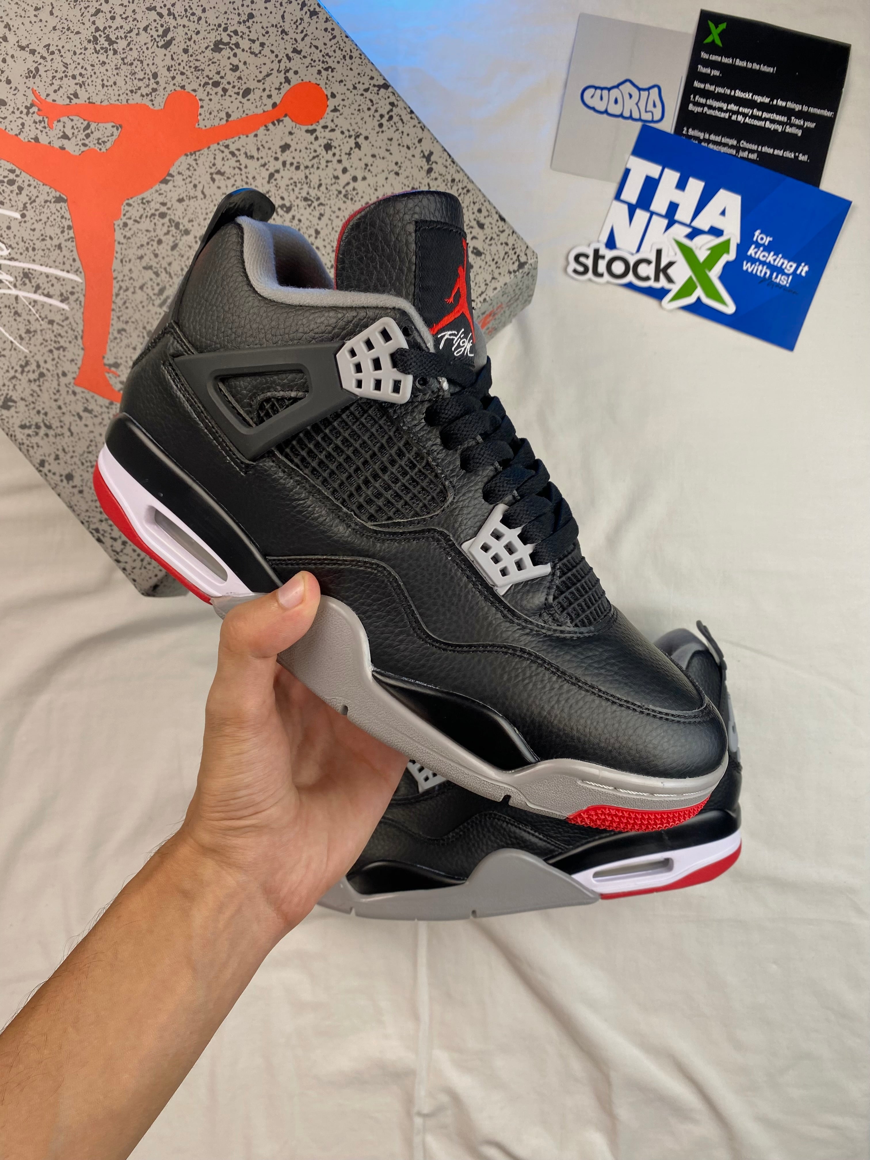 Air Jordan 4 Retro OG 'Bred' 2019