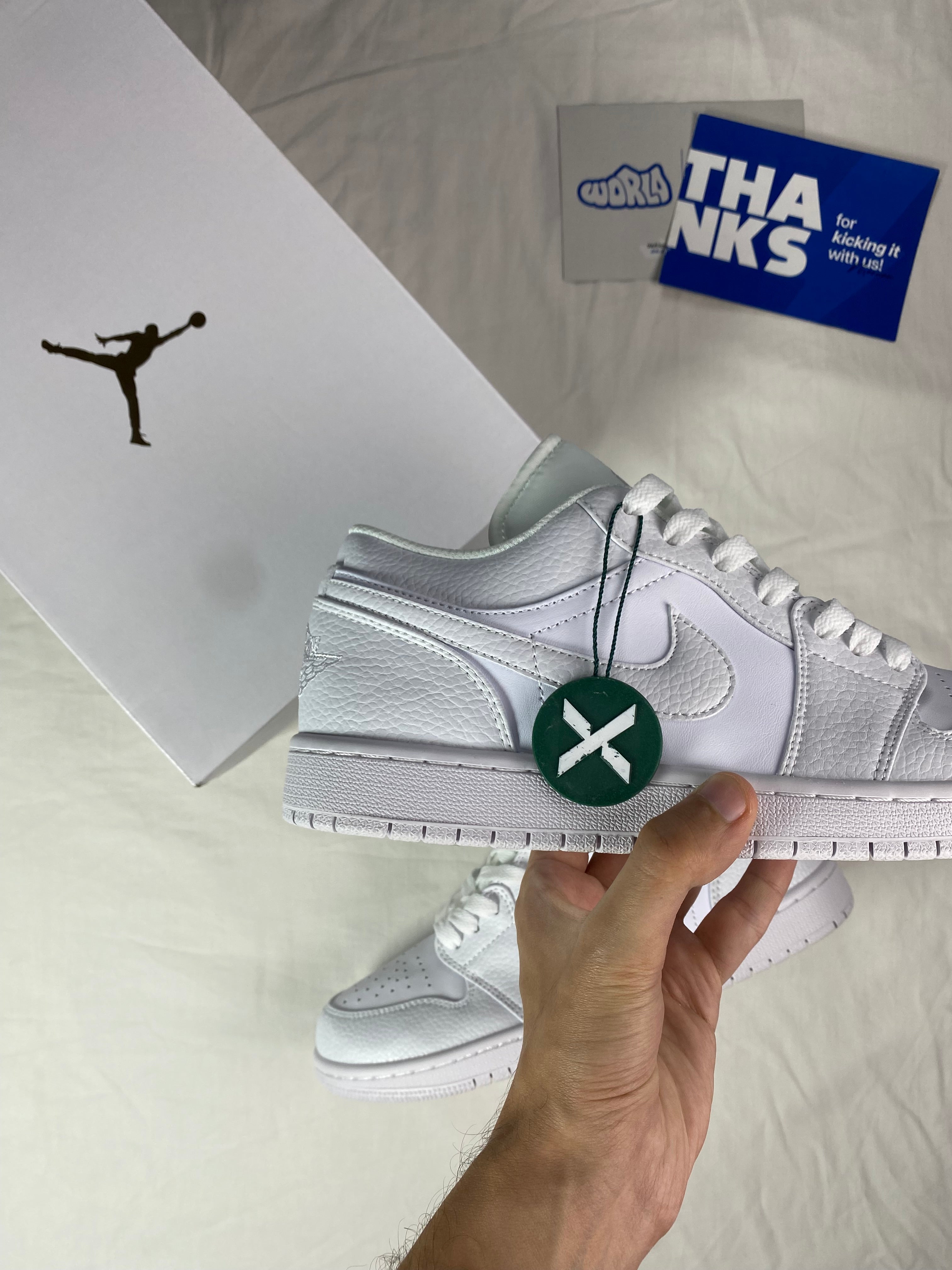 Air Jordan 1 Low 'Triple White'