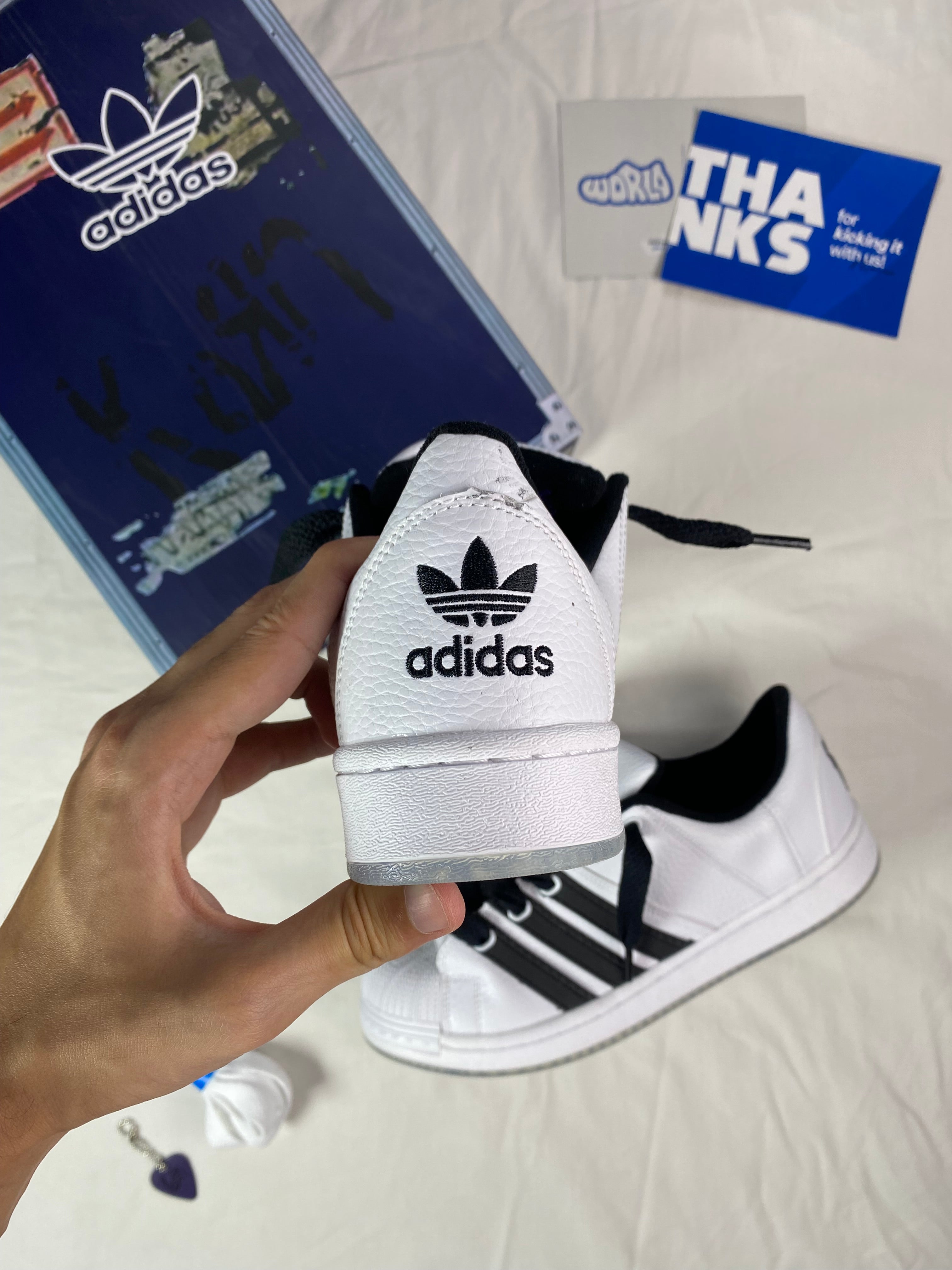 adidas Korn x Superstar Supermodified 'White Black'