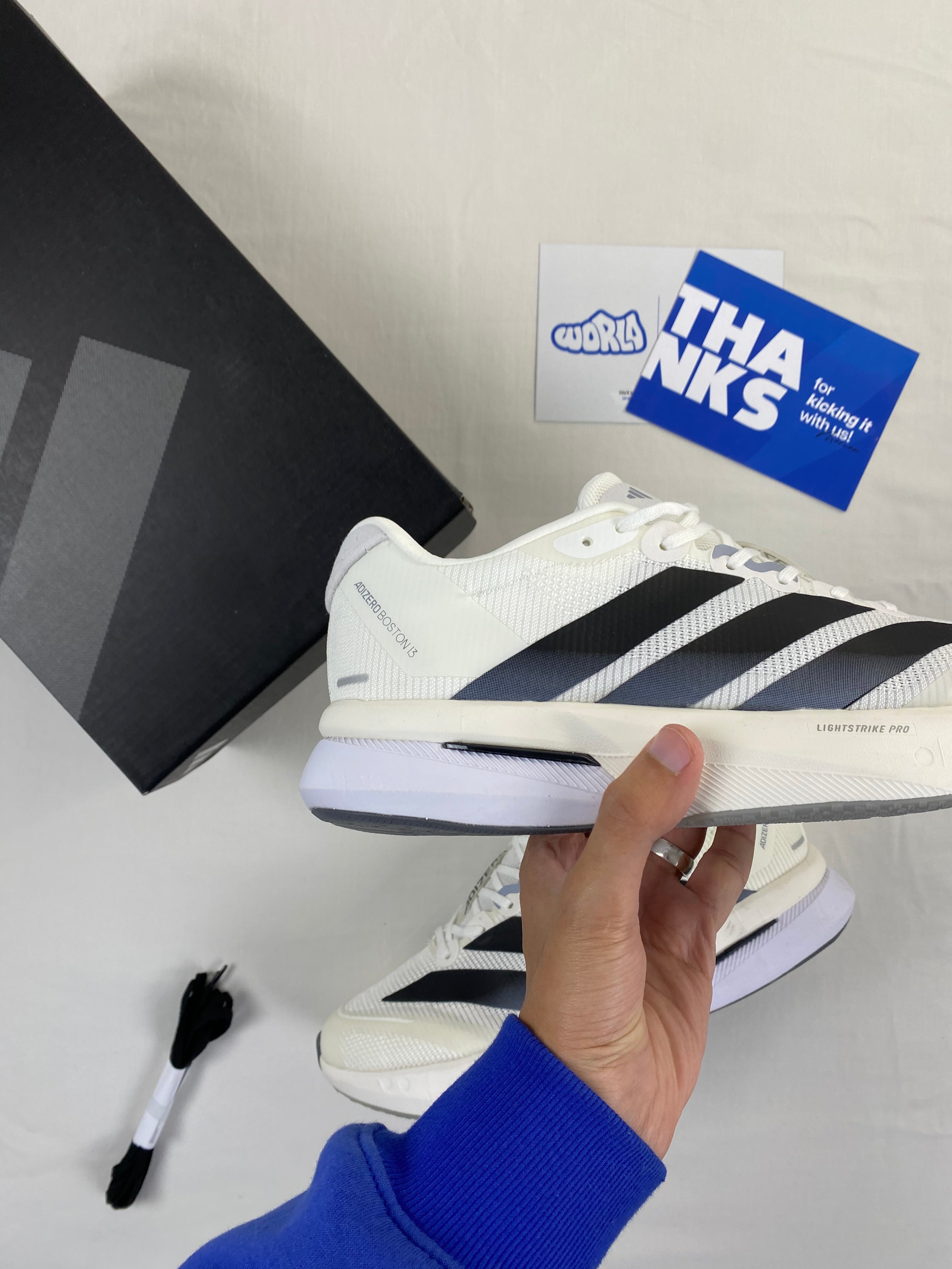 adidas Adizero Evo SL 'White Black'