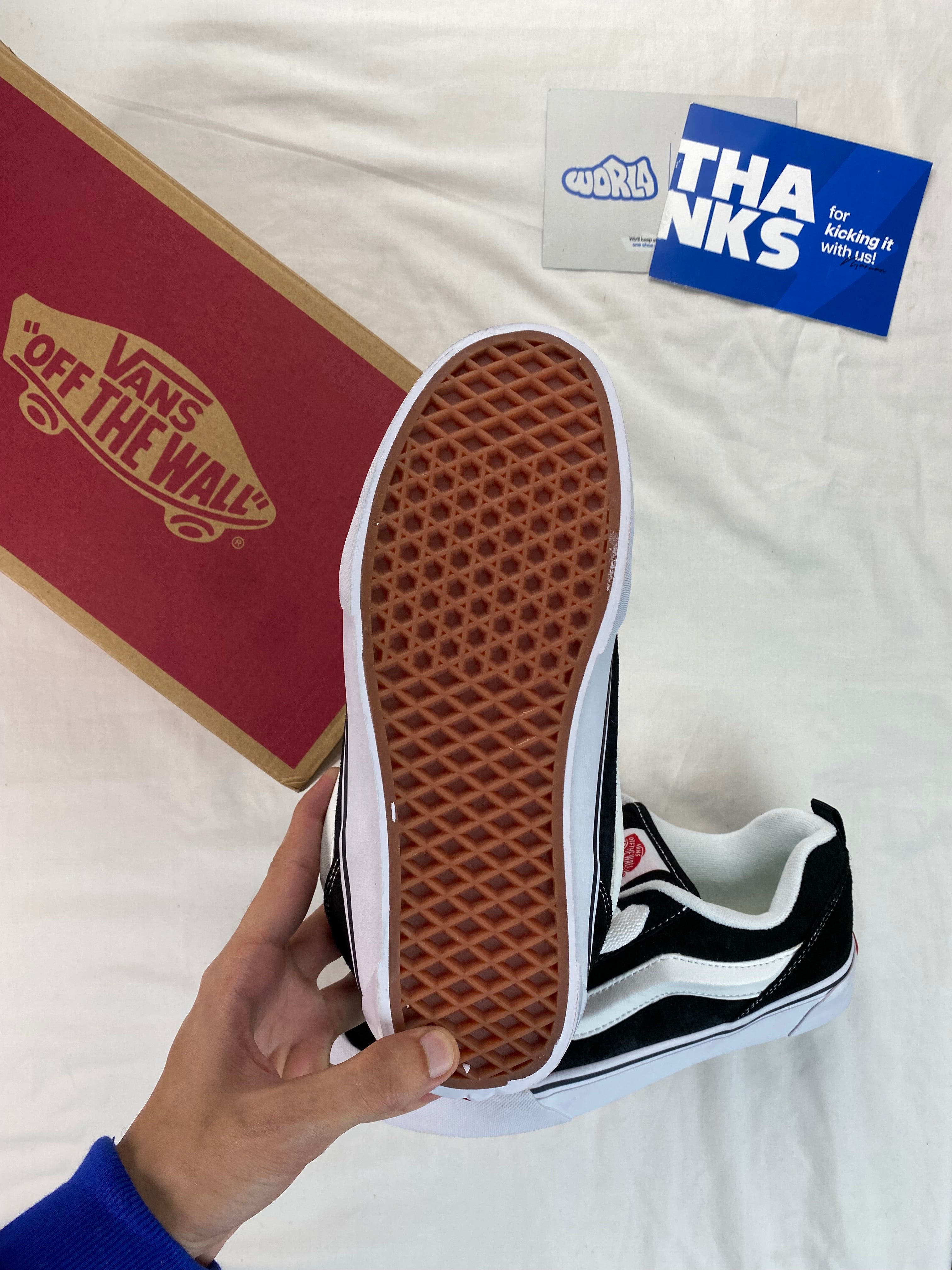 Vans Knu-Skool 'Black White'