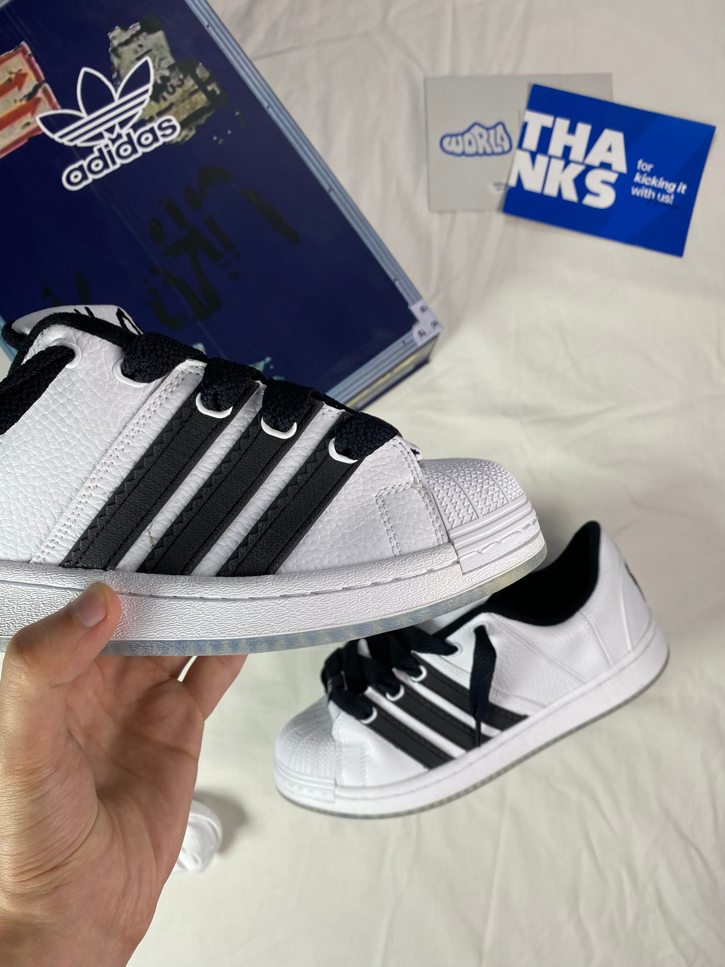adidas Korn x Superstar Supermodified 'White Black'