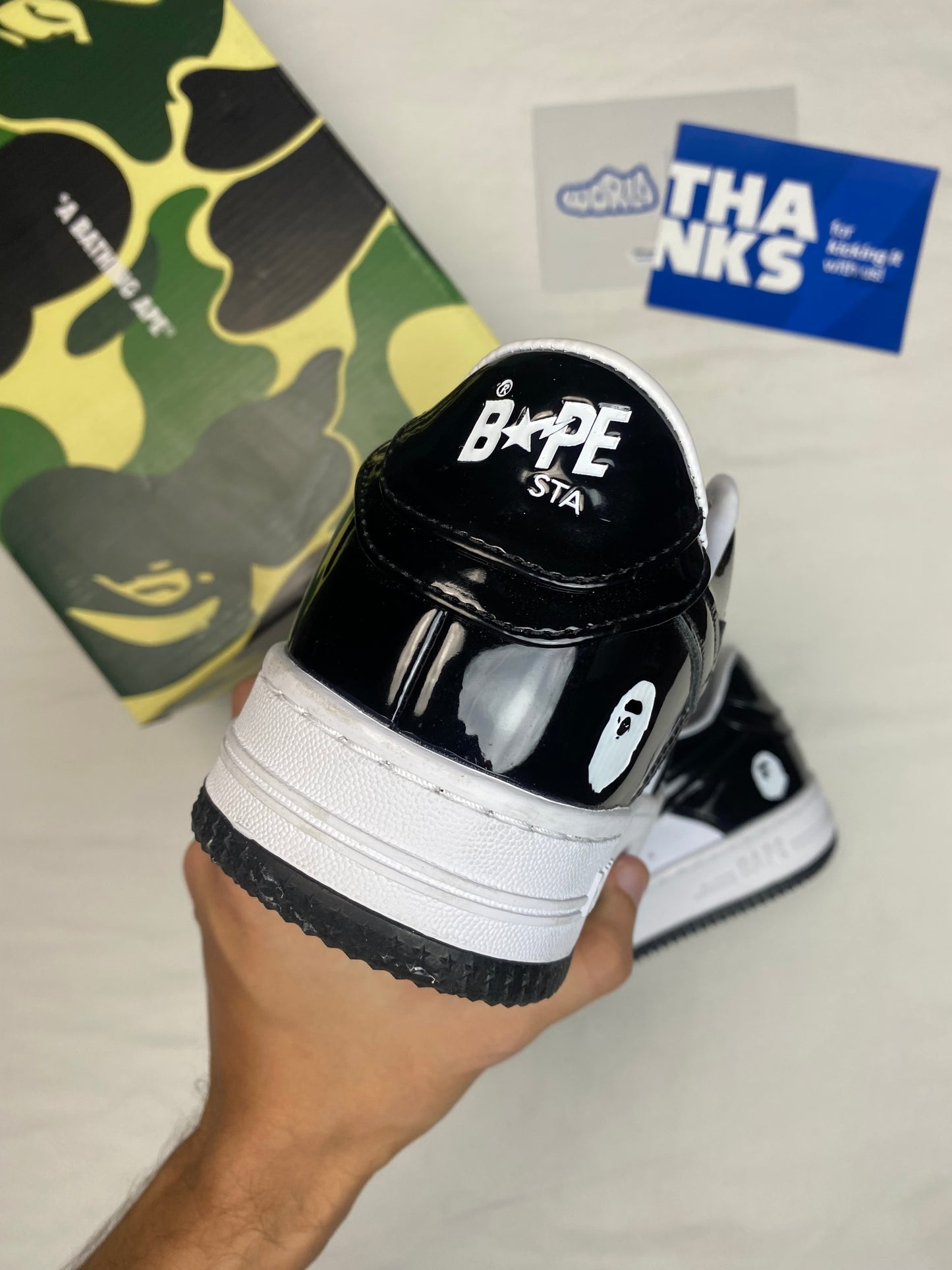 Bapesta 'Black'