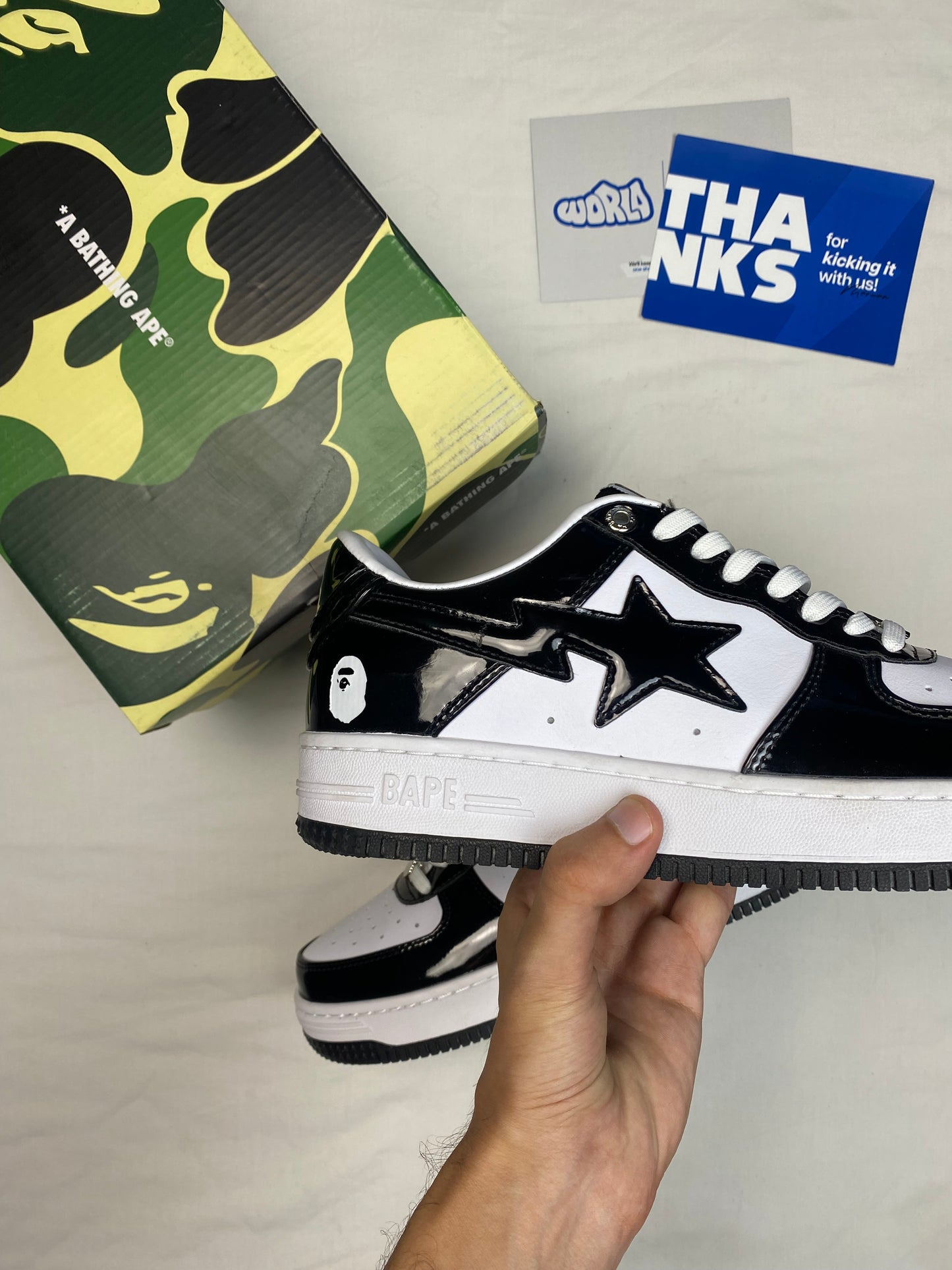 Bapesta 'Black'