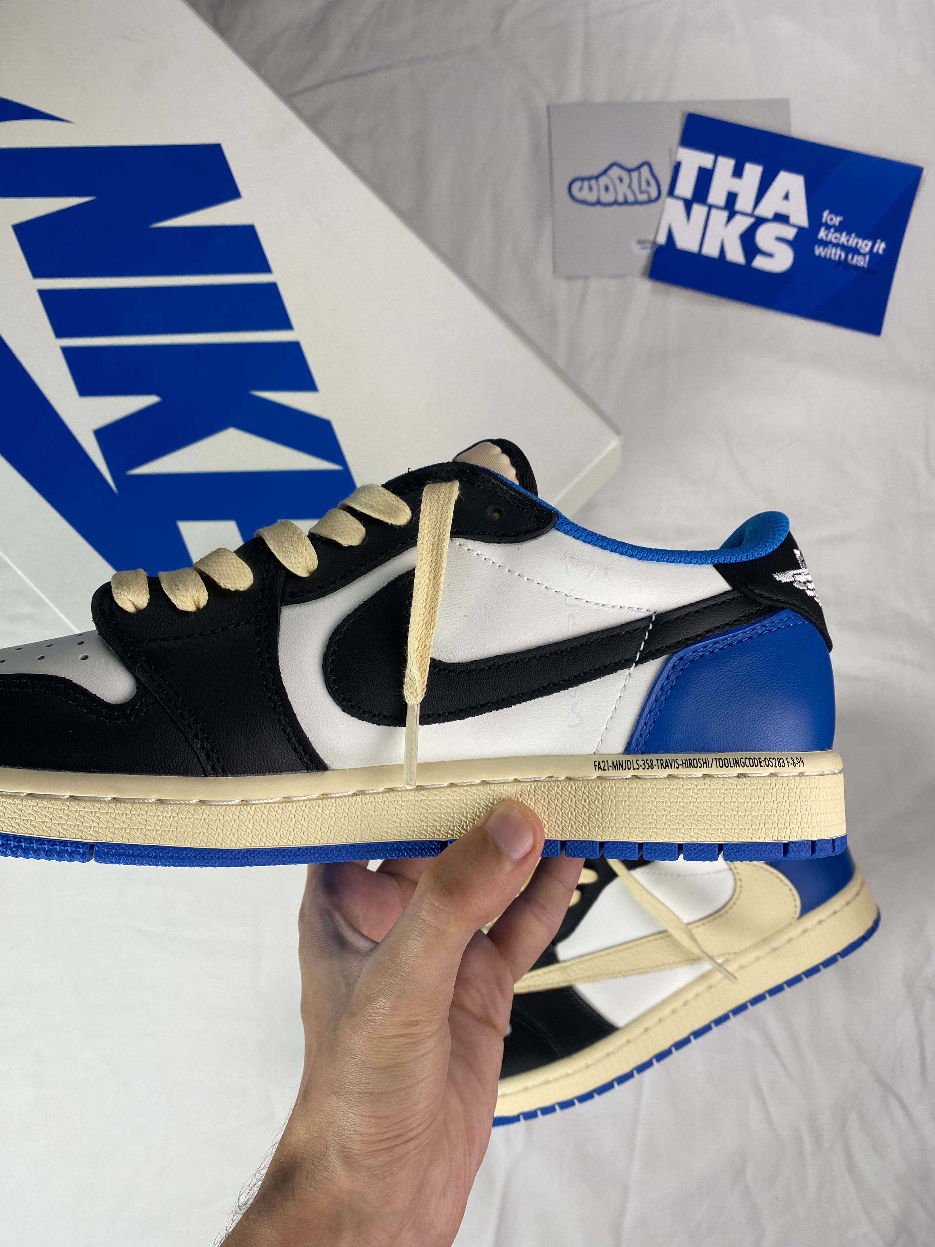 Travis Scott x Fragment x Air Jordan 1 Low