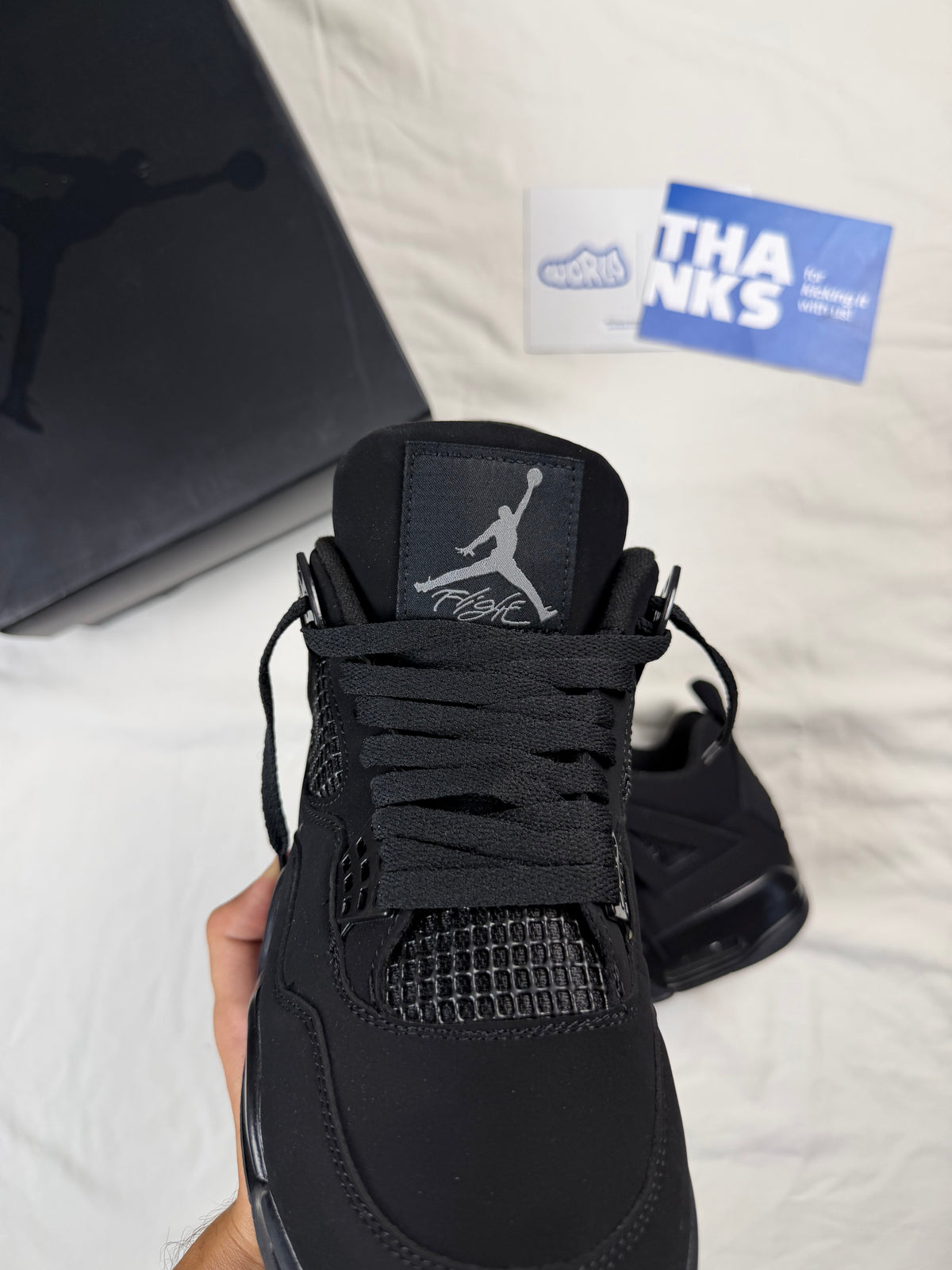Air Jordan 4 Retro GS 'Black Cat'