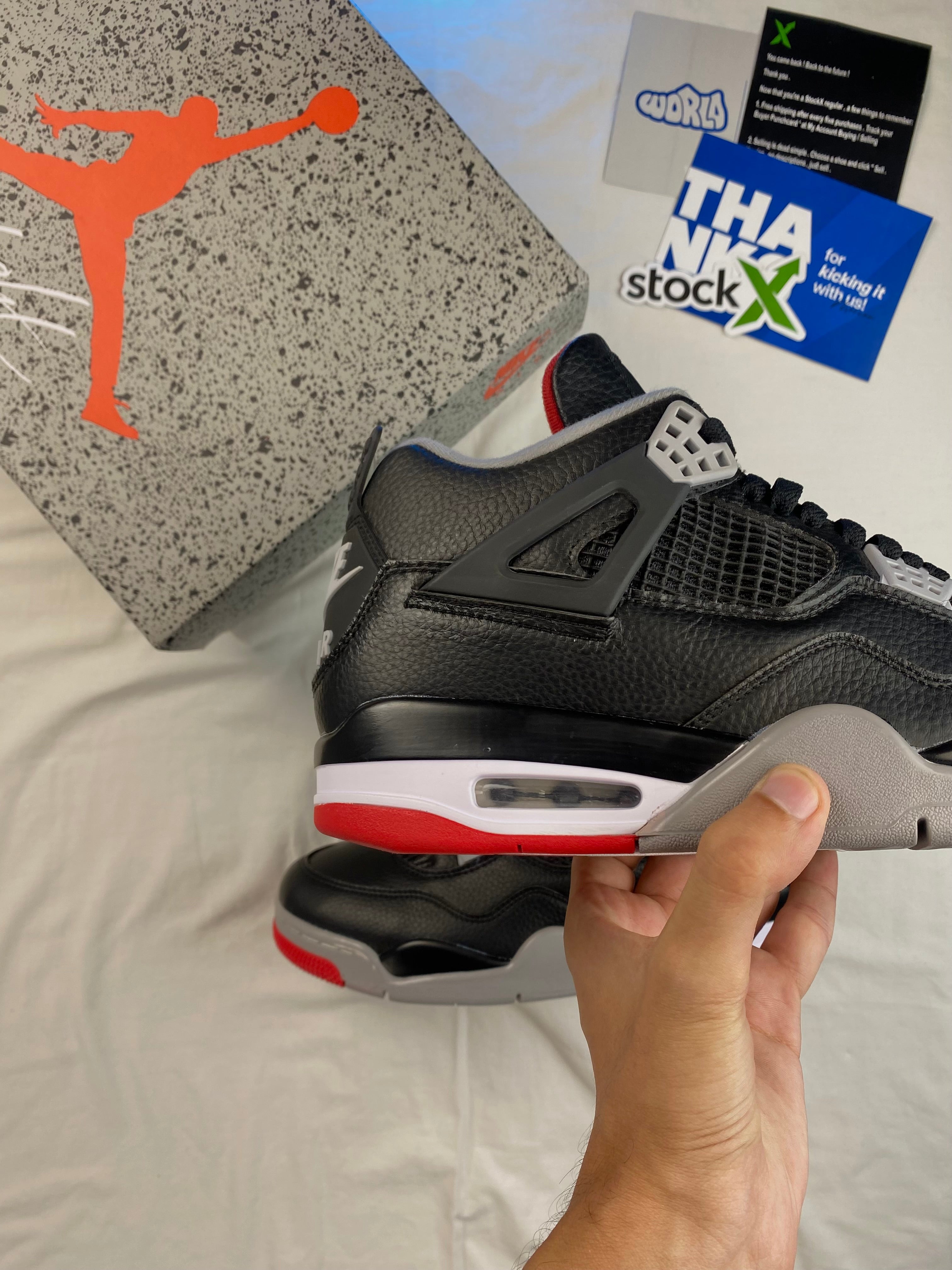 Air Jordan 4 Retro OG 'Bred' 2019