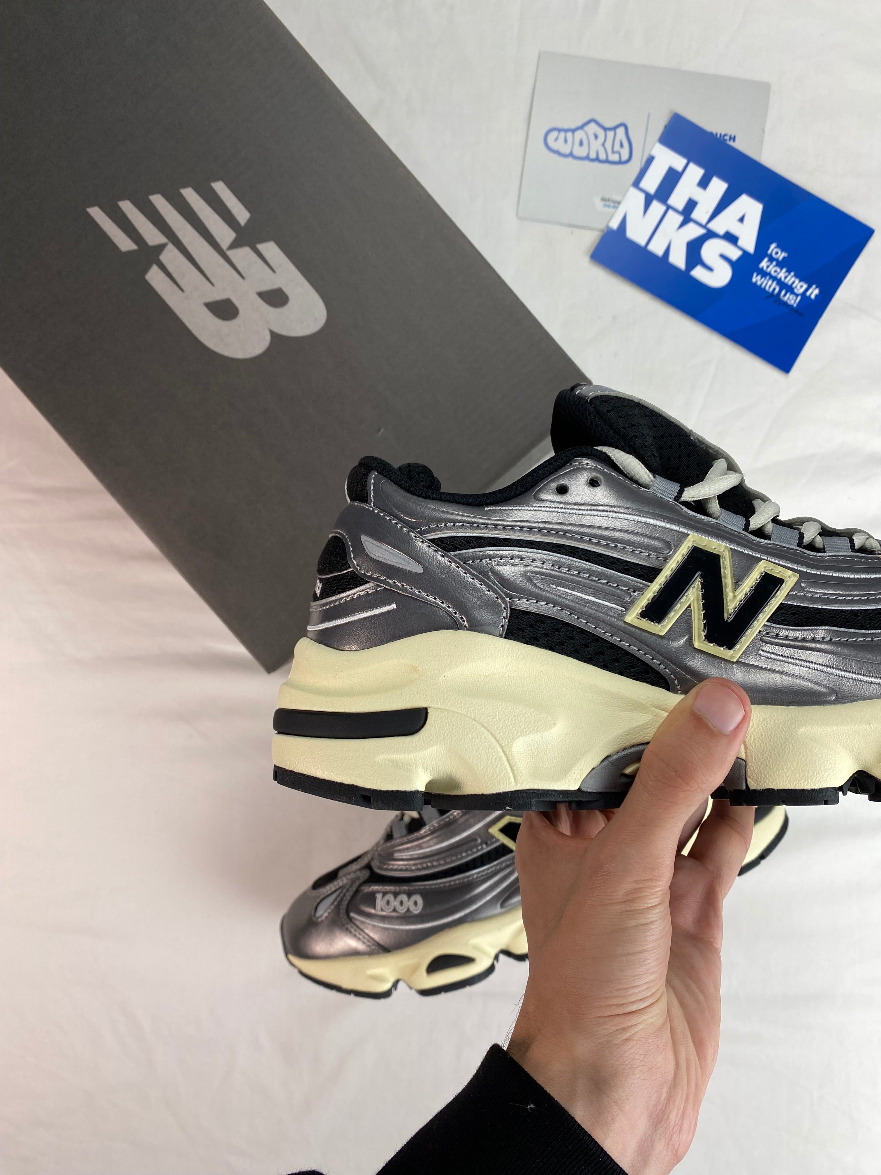 New Balance 1000 'Silver Metallic'