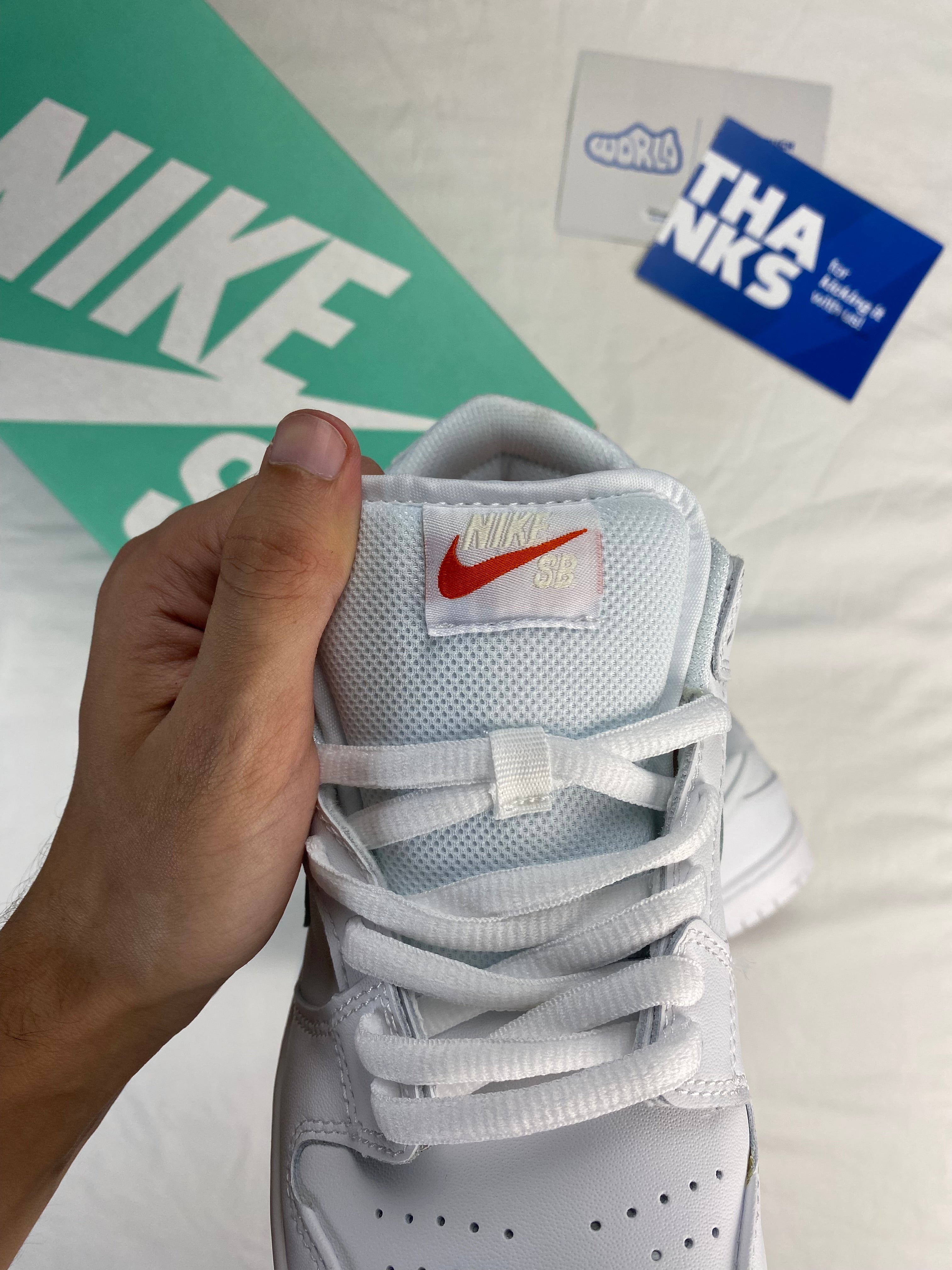 Nike Dunk Low Pro SB 'Triple White'