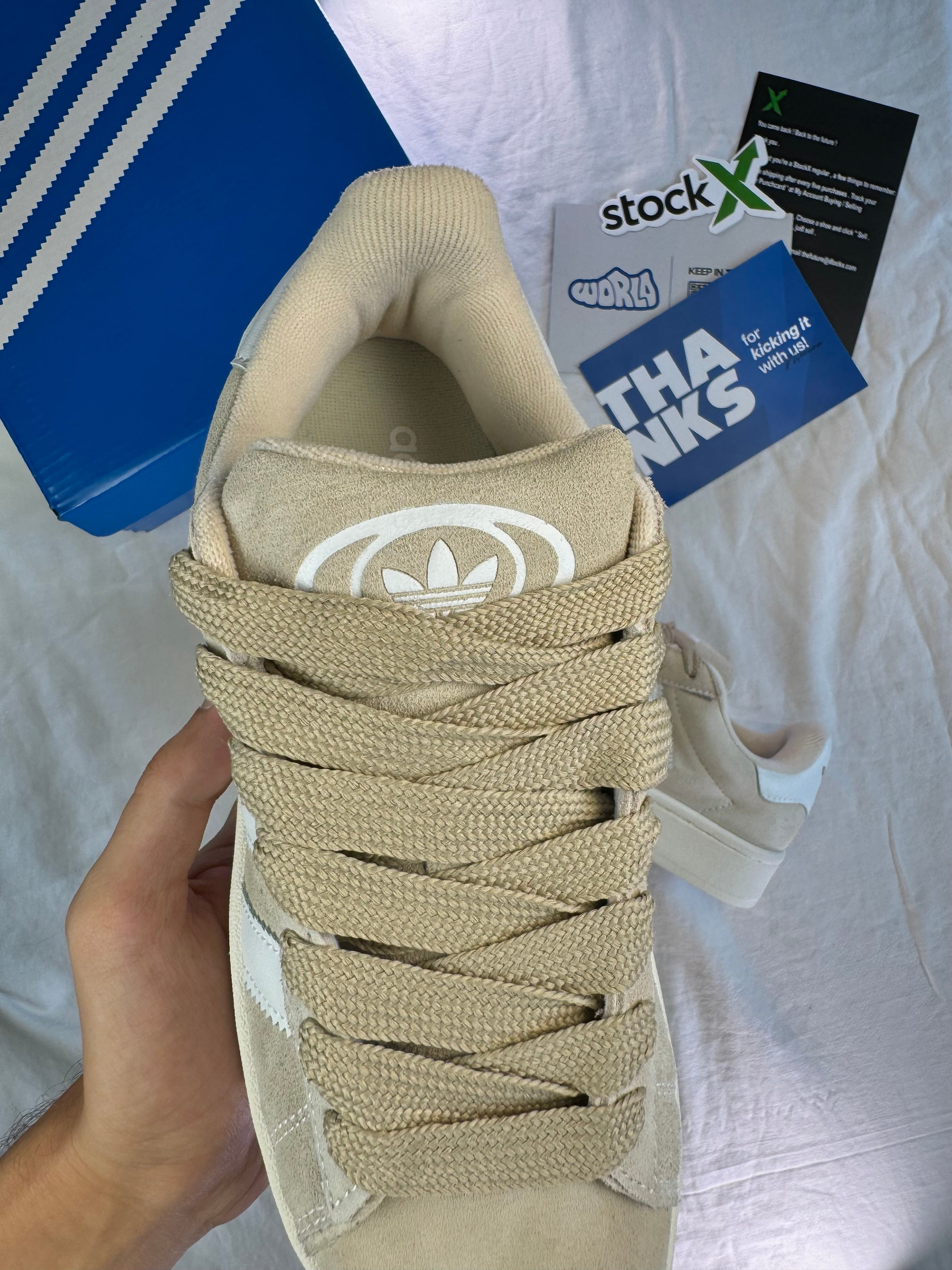 adidas WMNS CAMPUS 00S 'WONDER WHITE'