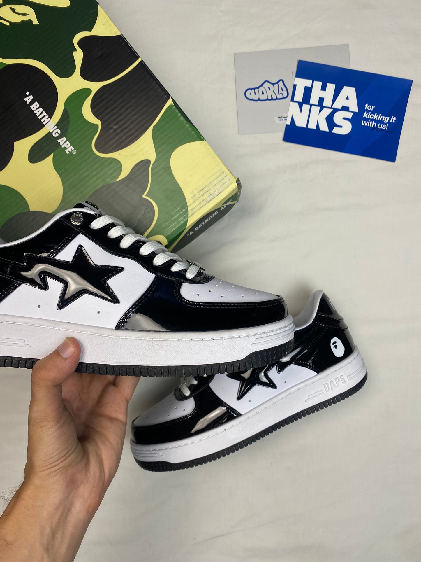 Bapesta 'Black'