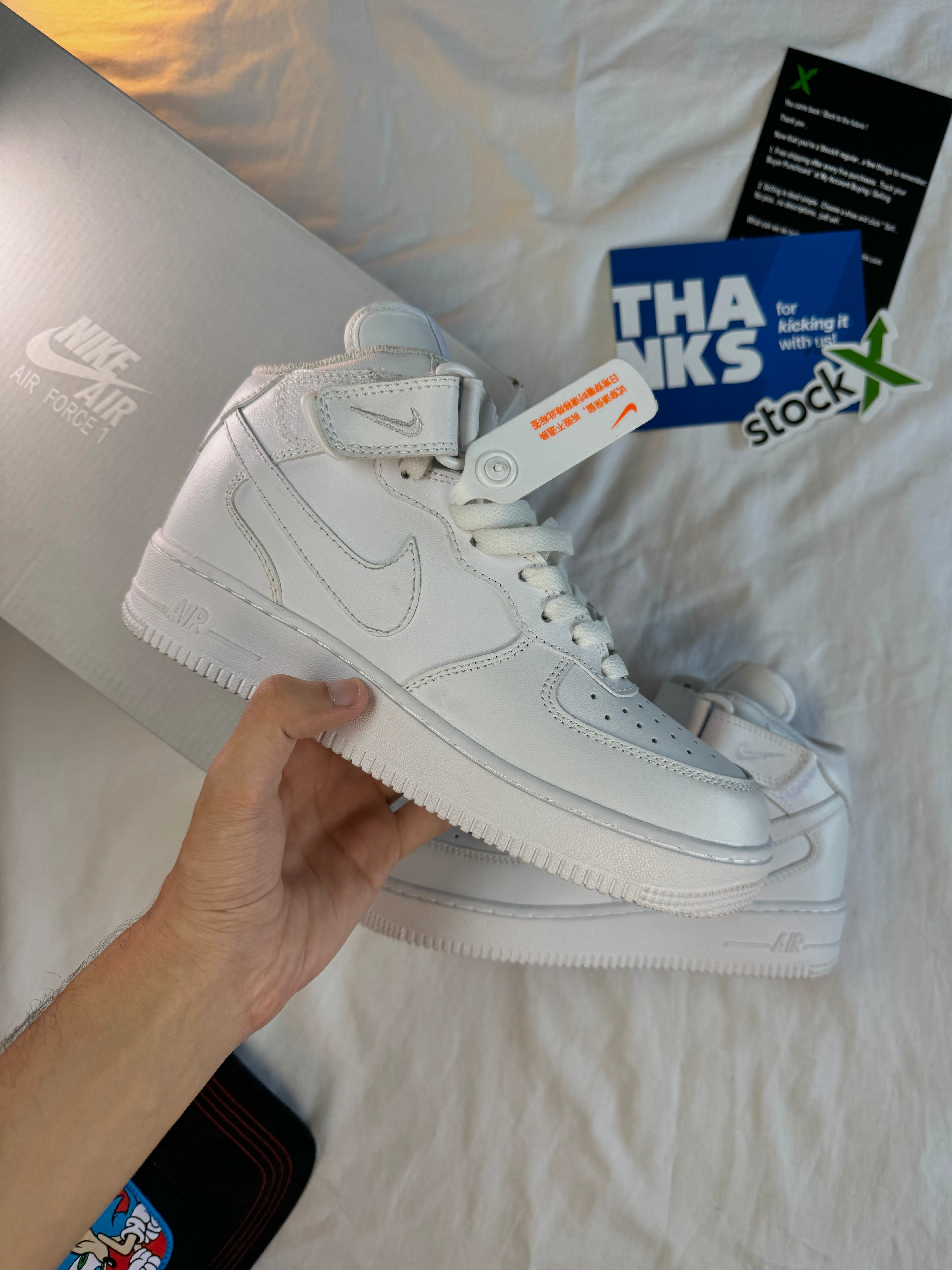 Nike Air Force 1 Mid '07 'Triple White'