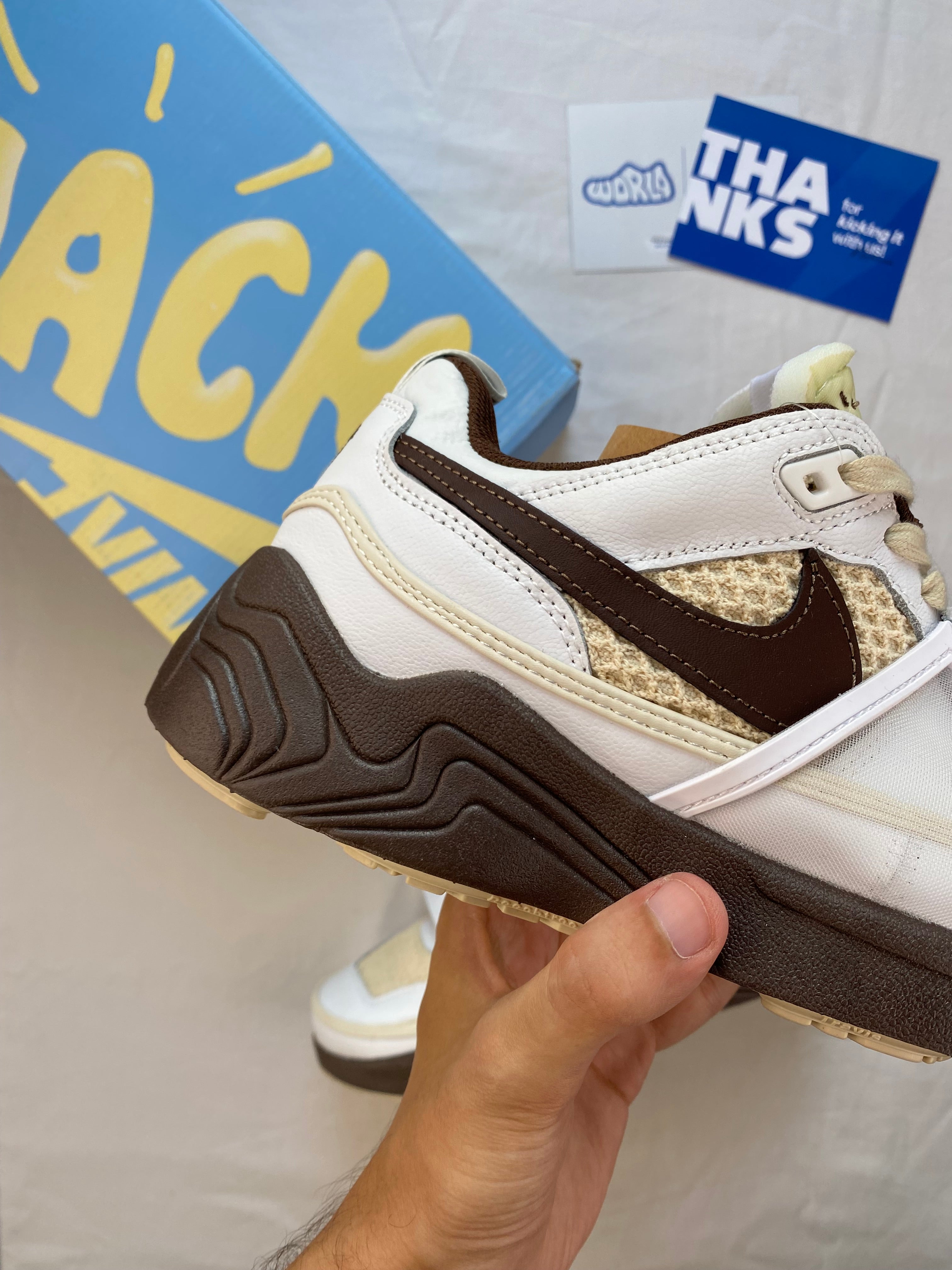 Travis Scott x Zoom Field Jaxx 'Light Chocolate'