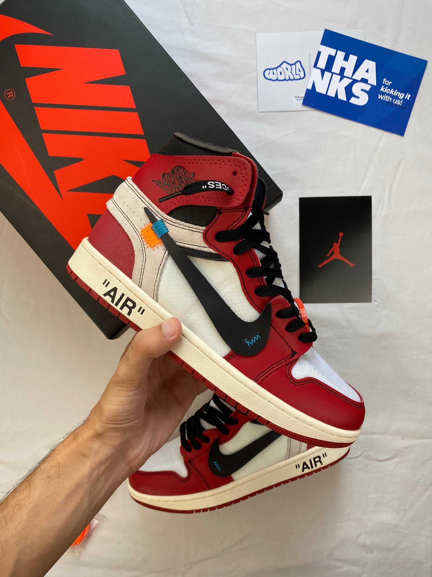Off-White x Jordan 1 Retro High OG 'Chicago'