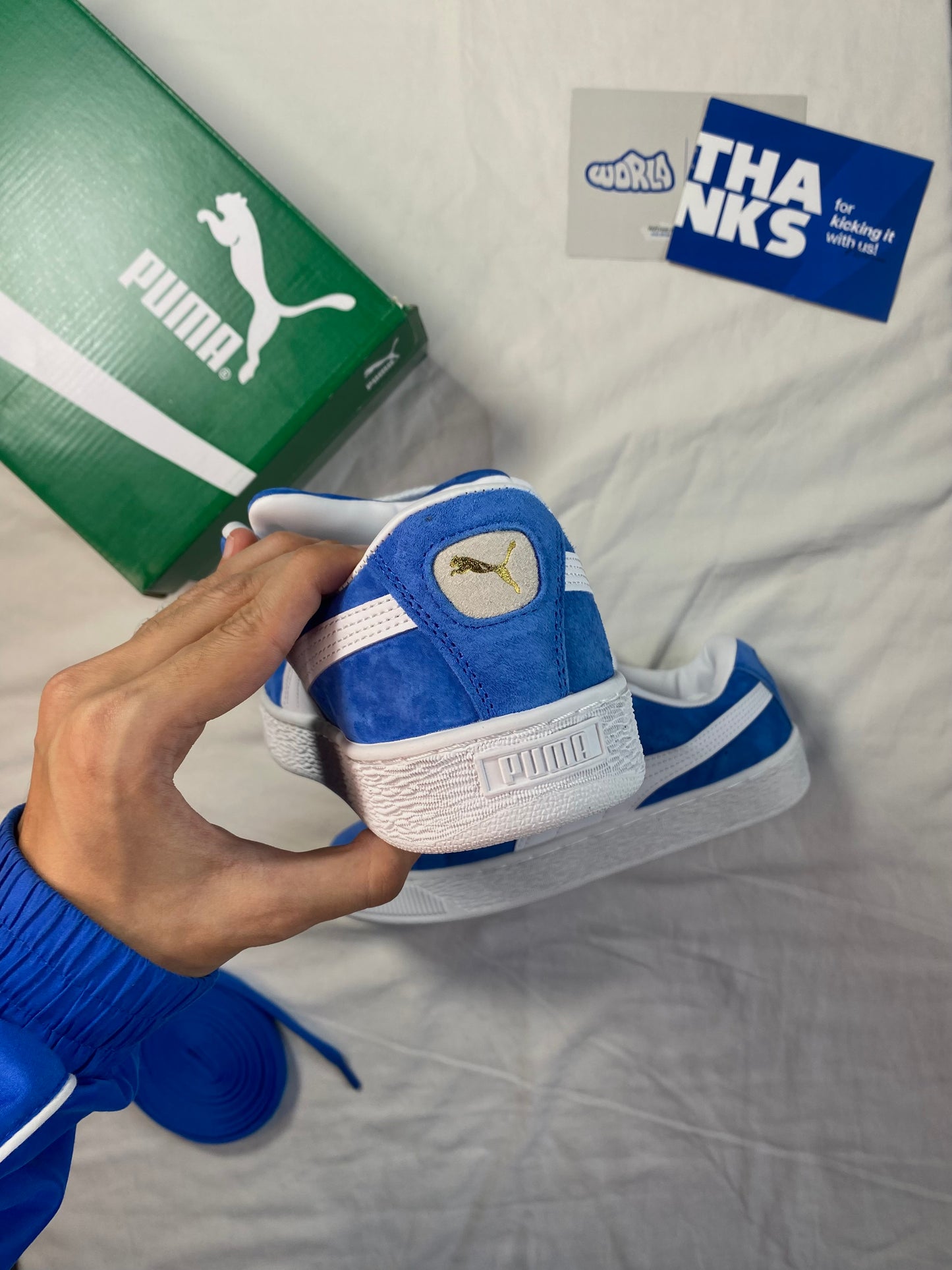 Puma Suede XL Little Kid 'Team Royal Blue'