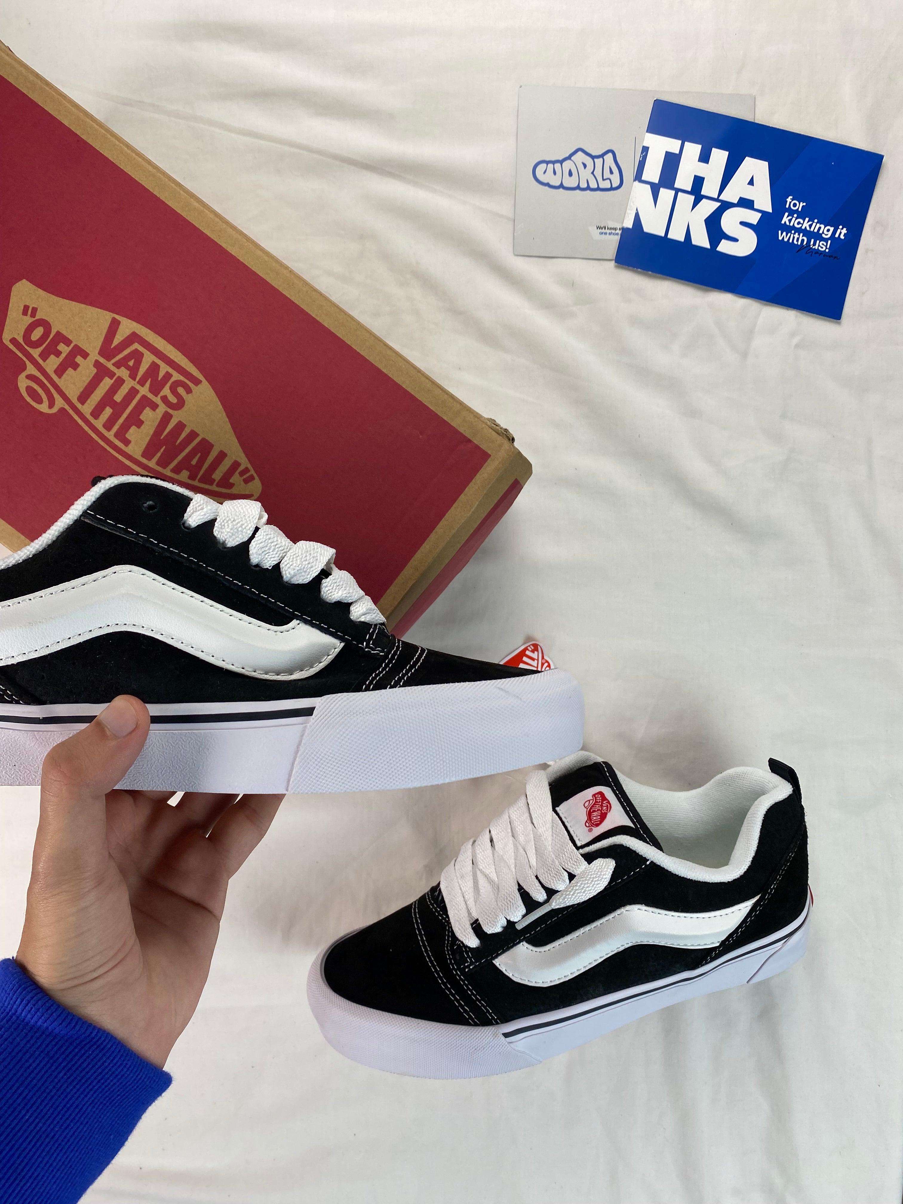 Vans Knu-Skool 'Black White'