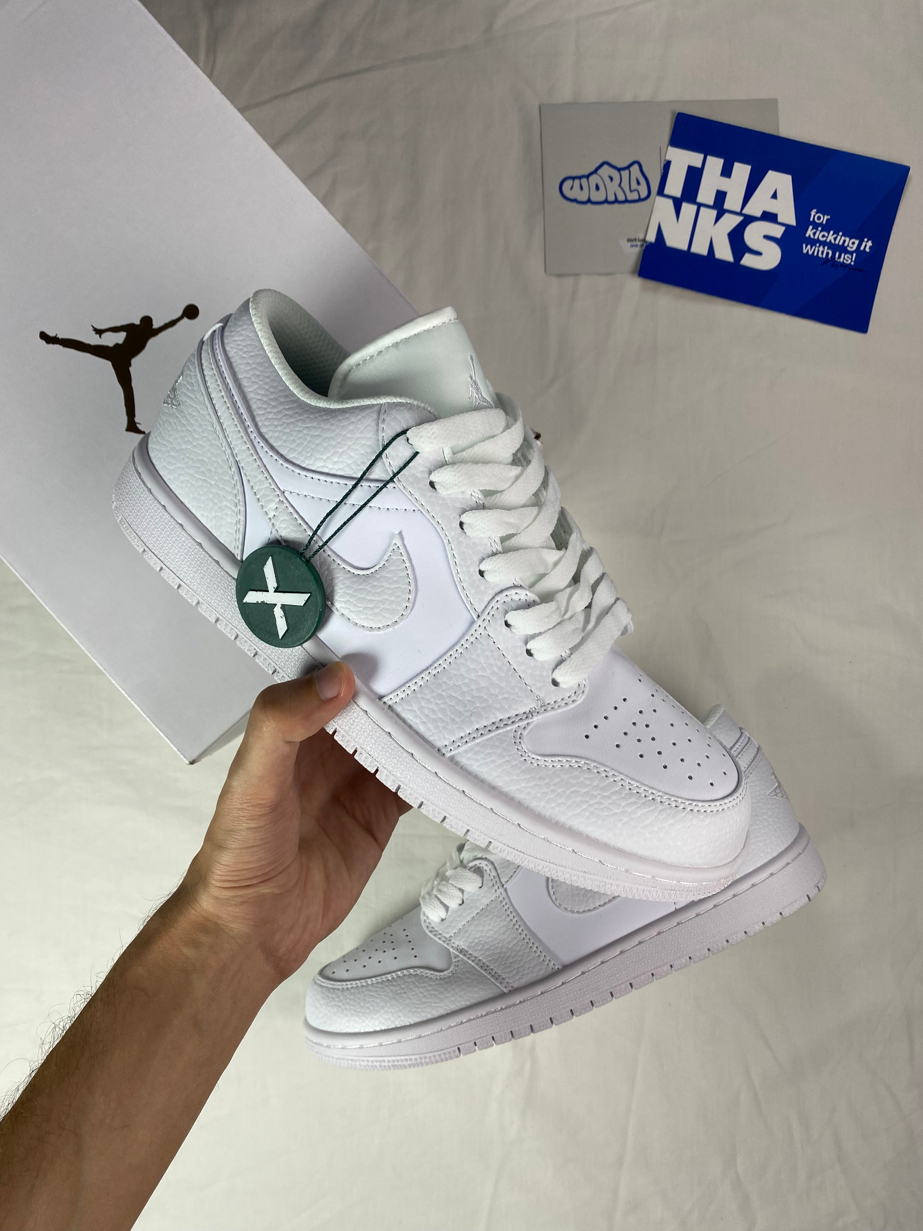 Air Jordan 1 Low 'Triple White'