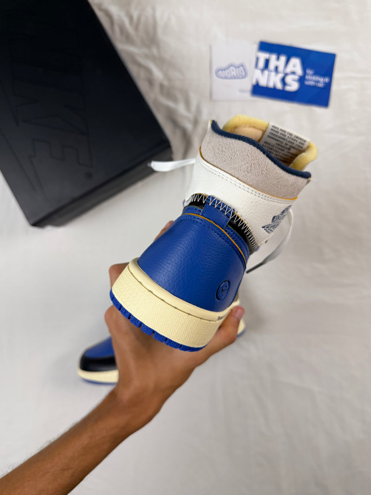 Fragment Design x Union LA x Jordan 1 Retro High OG 'Sport Royal'