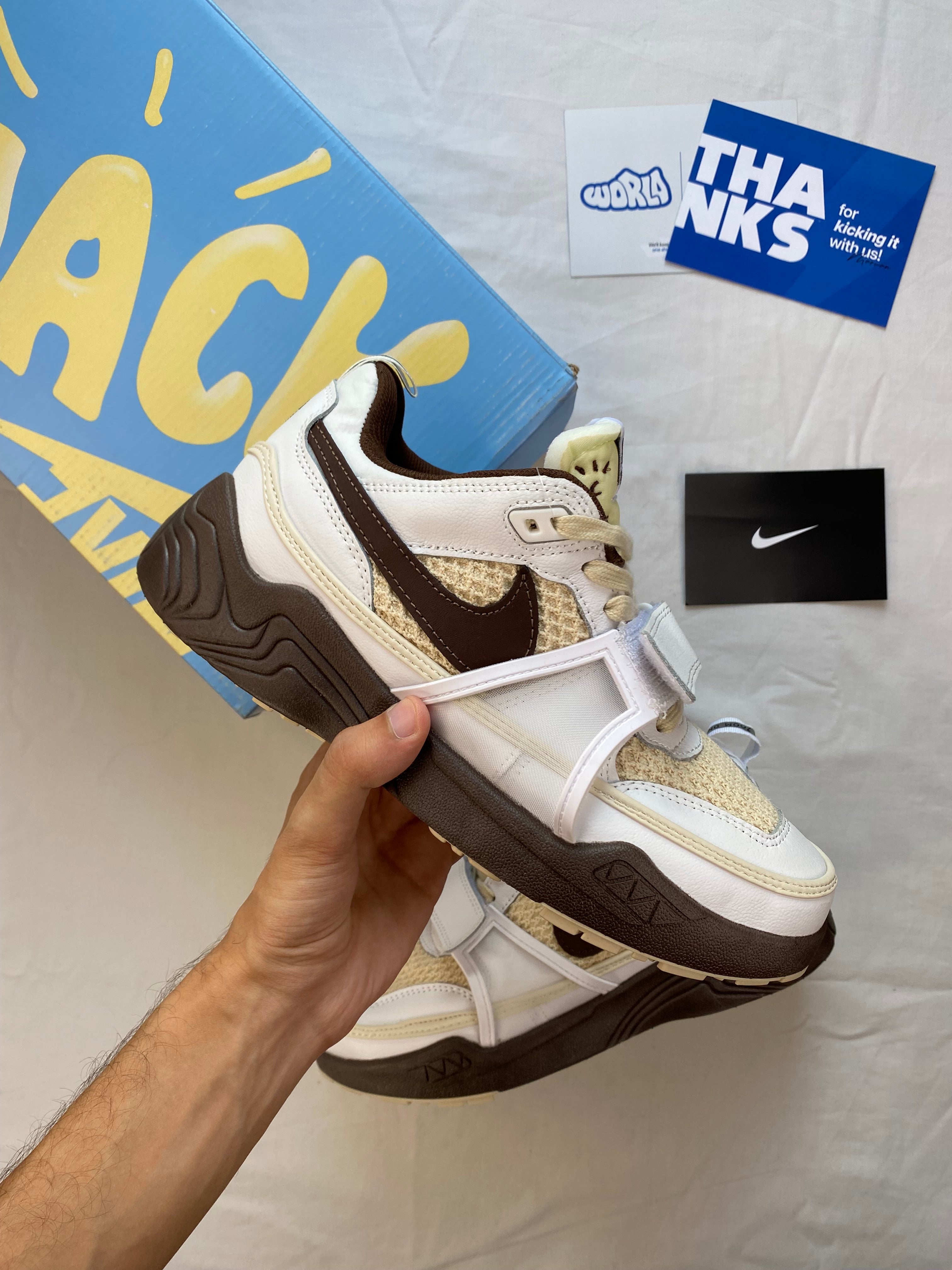 Travis Scott x Zoom Field Jaxx 'Light Chocolate'
