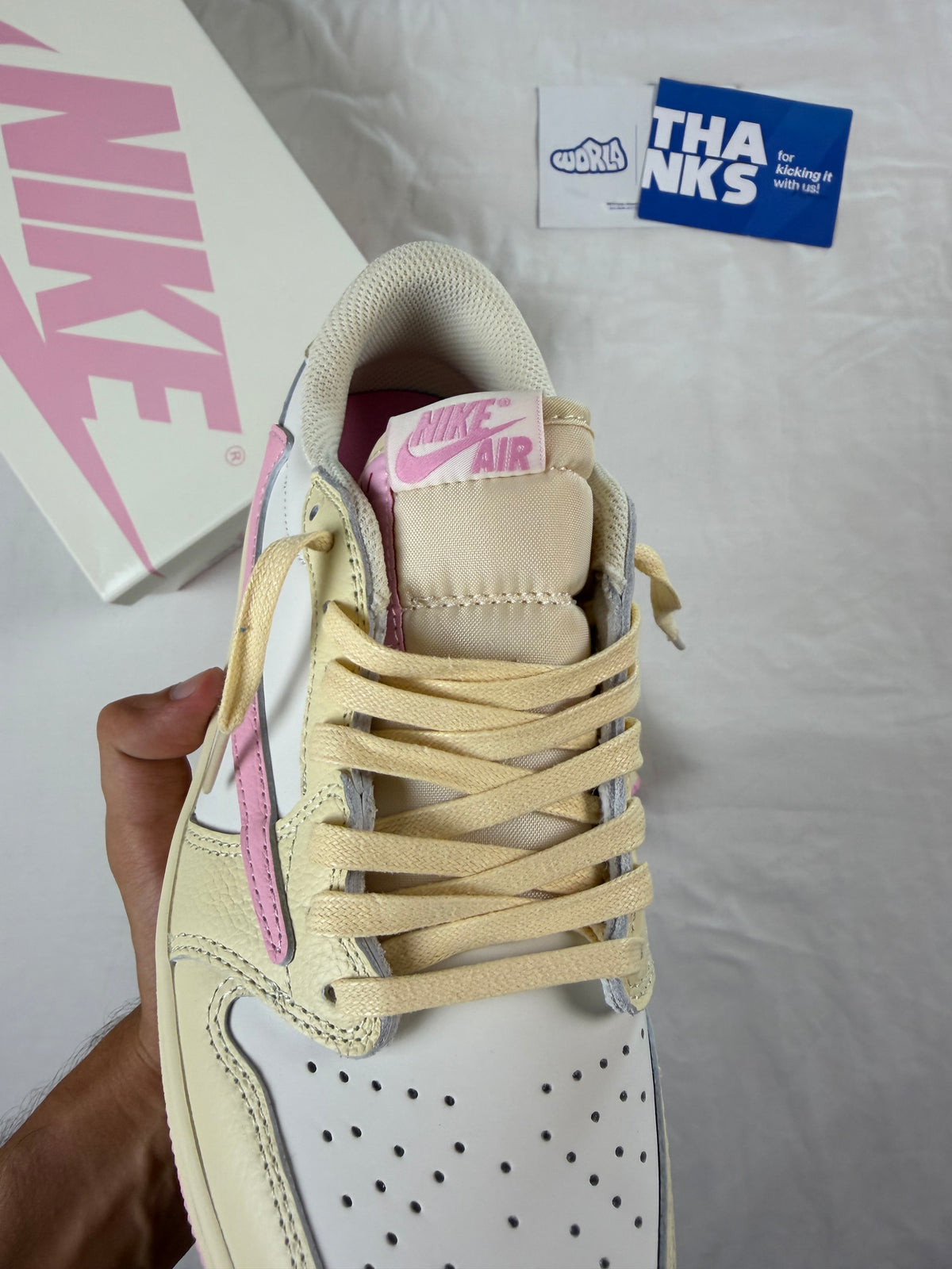 Travis Scott x Jordan 1 Retro Low OG 'Shy Pink'