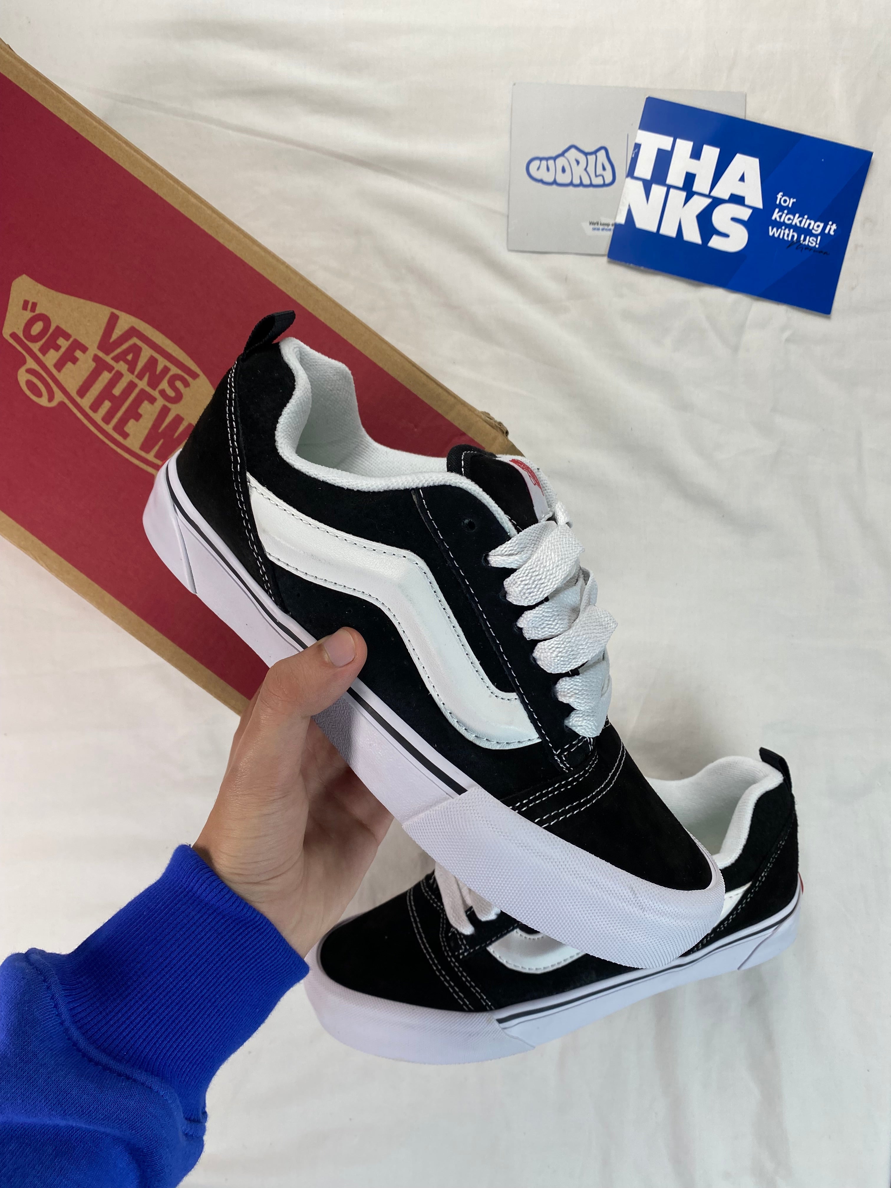 Vans Knu-Skool 'Black White'