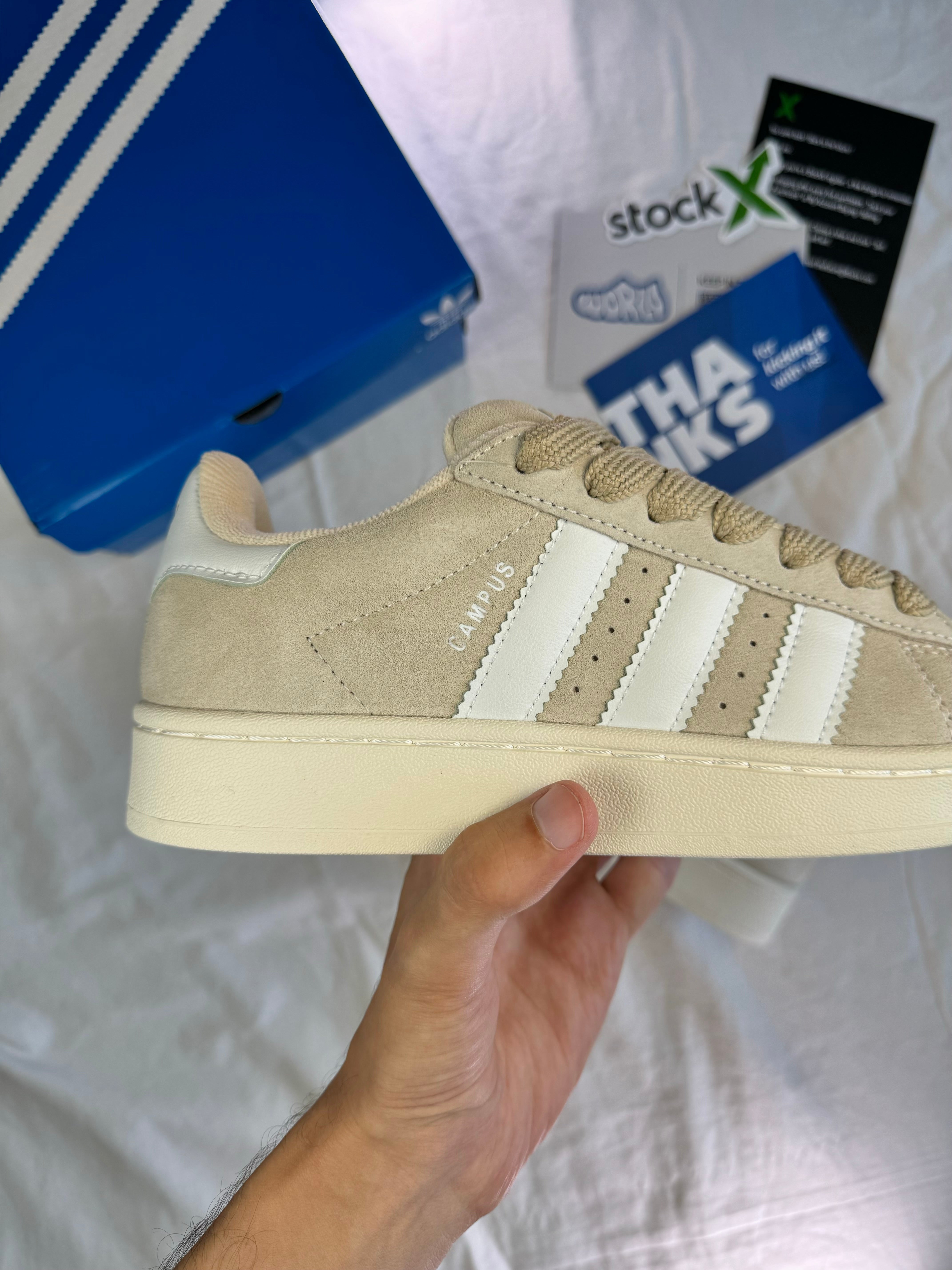 adidas WMNS CAMPUS 00S 'WONDER WHITE'