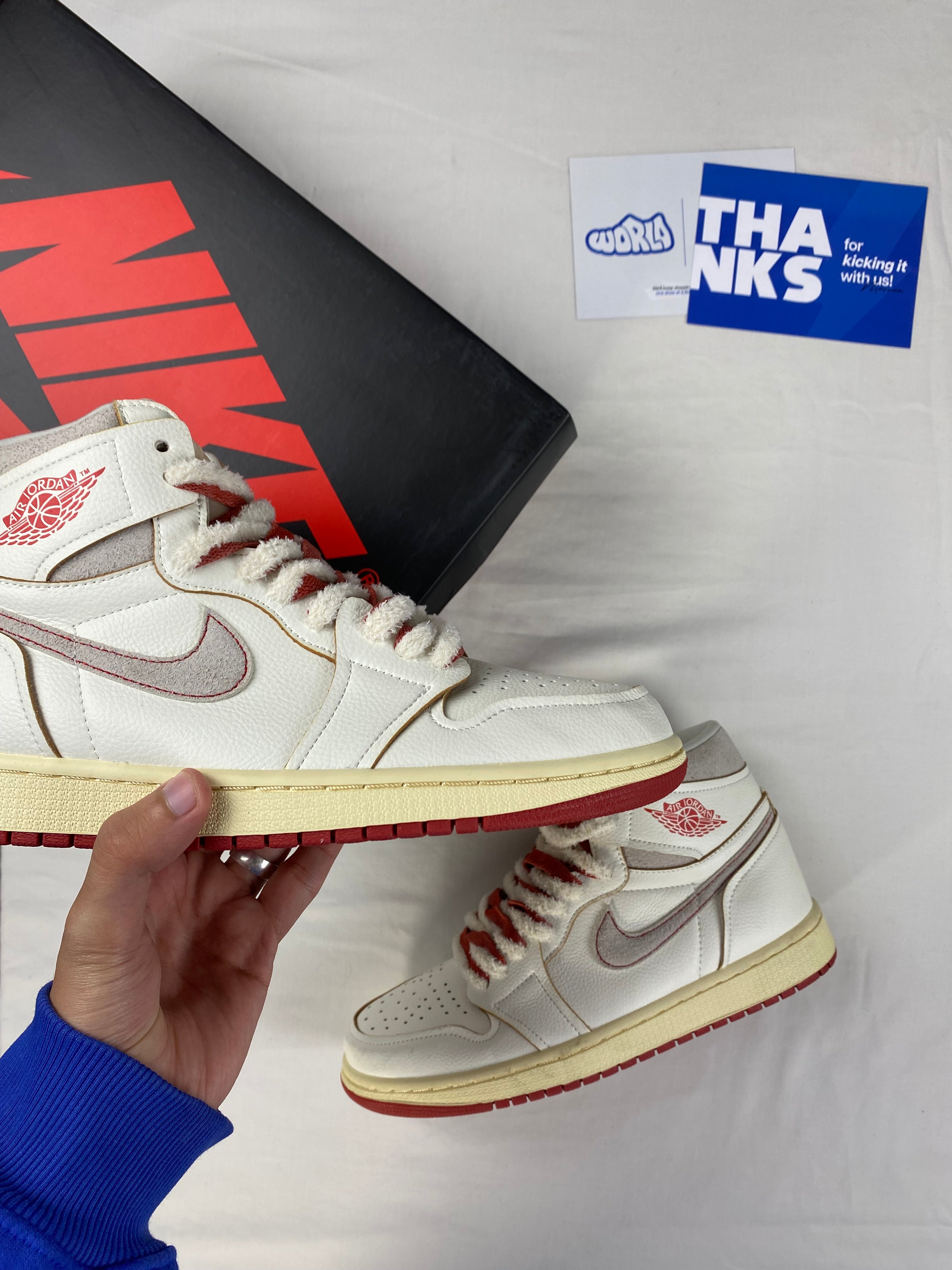 Jordan 1 Retro High OG 'Sail Cinnabar'