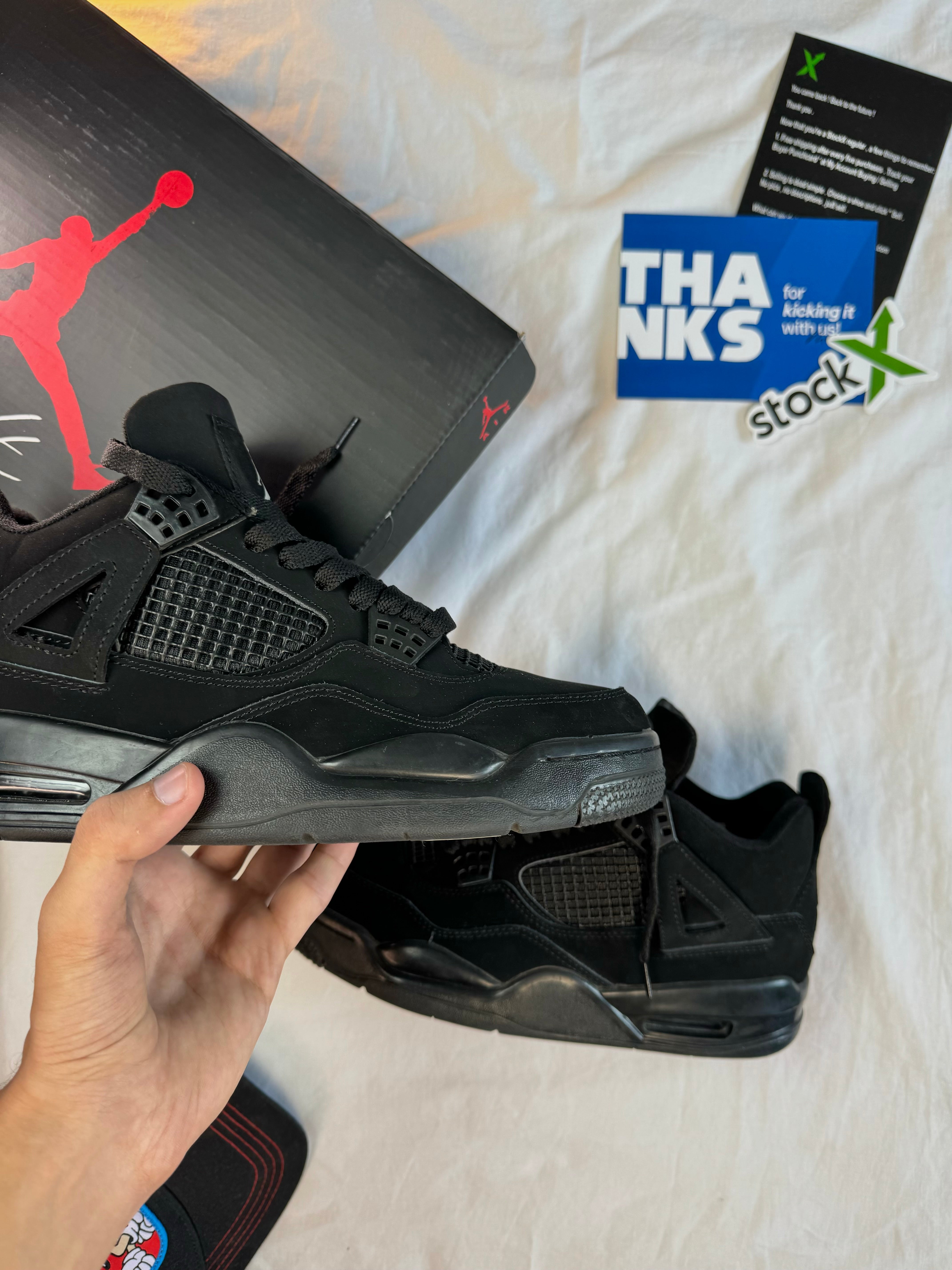 Air Jordan 4 Retro GS 'Black Cat'