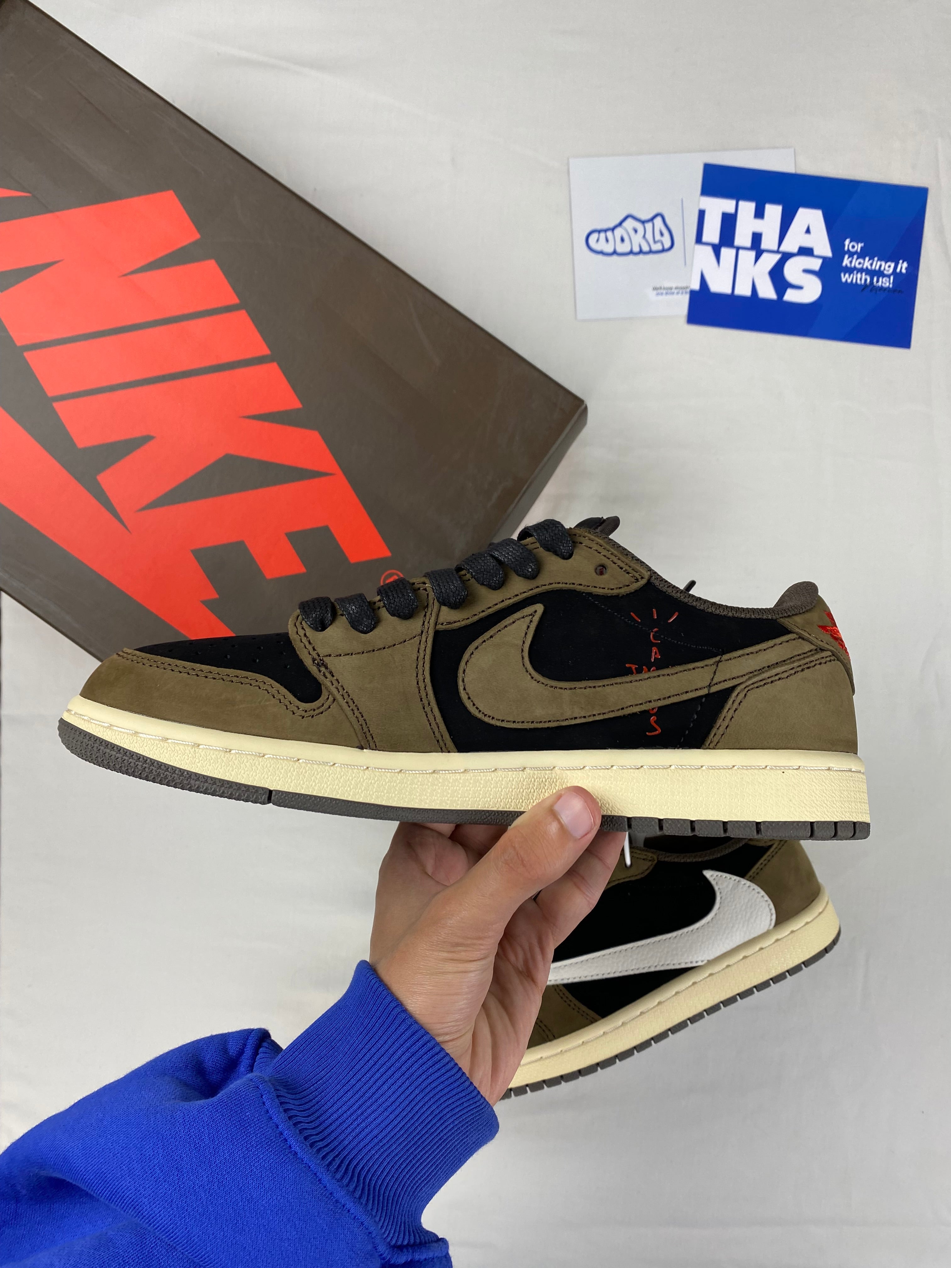 Travis Scott x Jordan 1 Low 'Mocha'