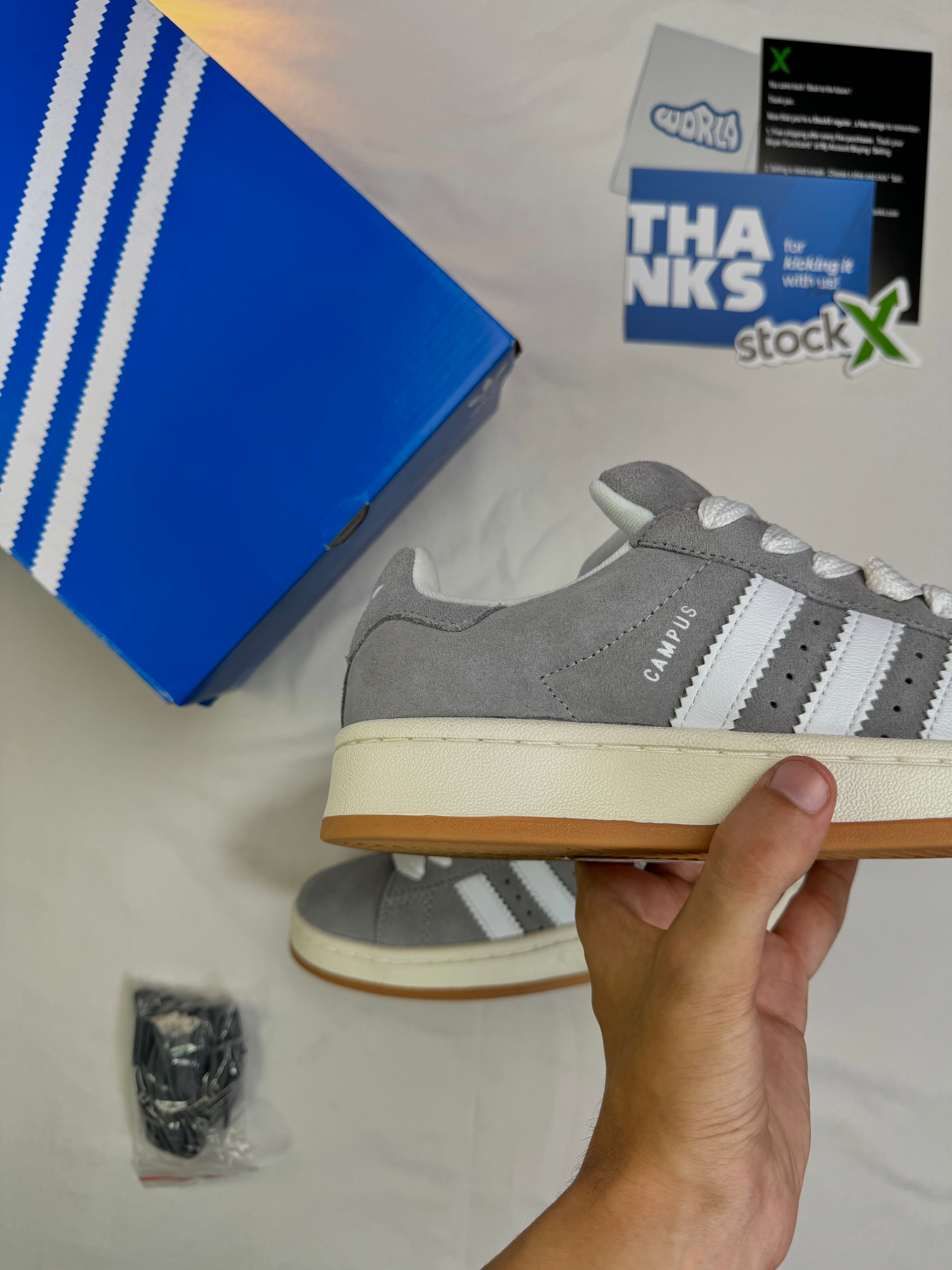 adidas Campus 00s "Grey/White"