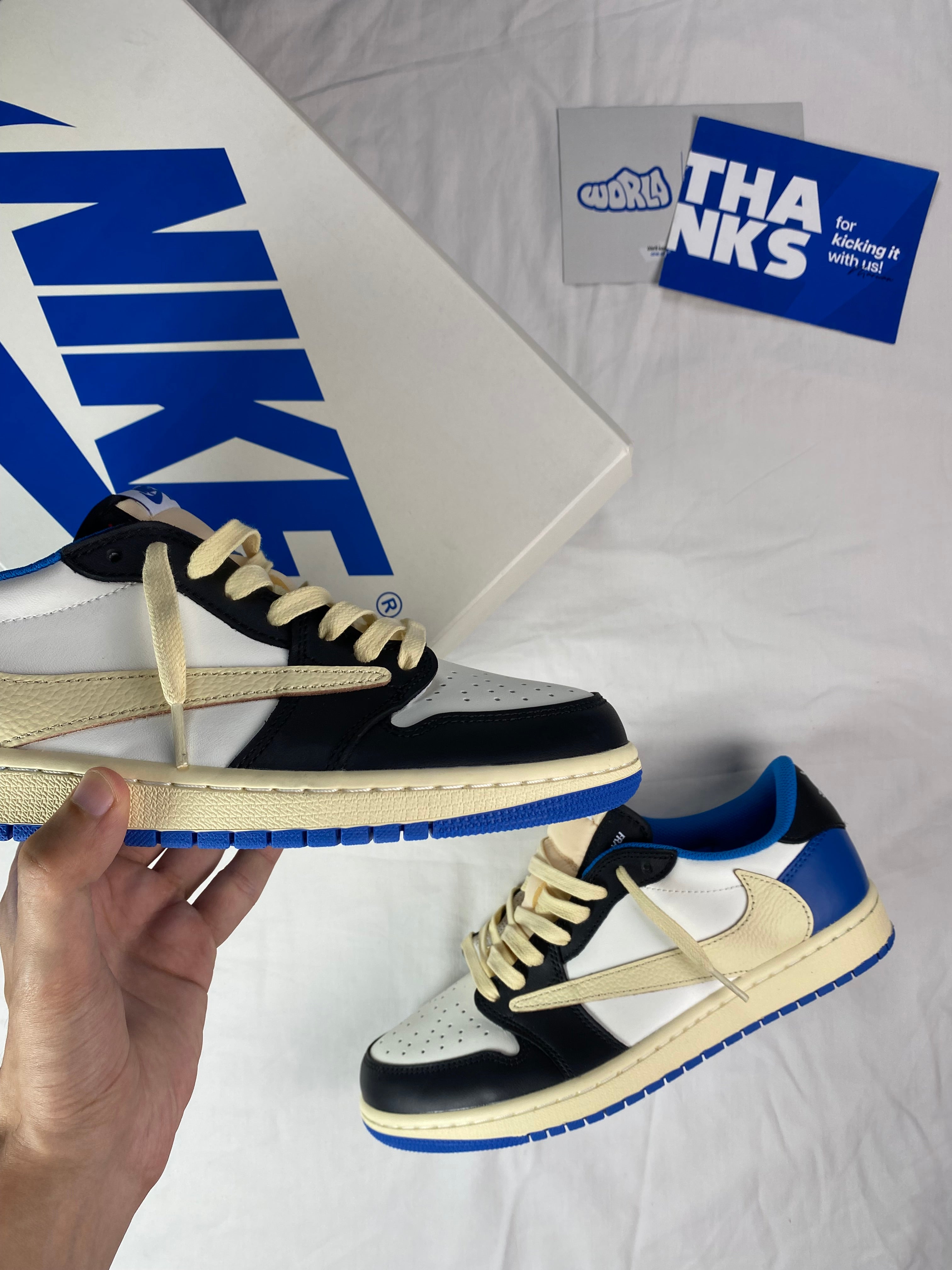 Travis Scott x Fragment x Air Jordan 1 Low