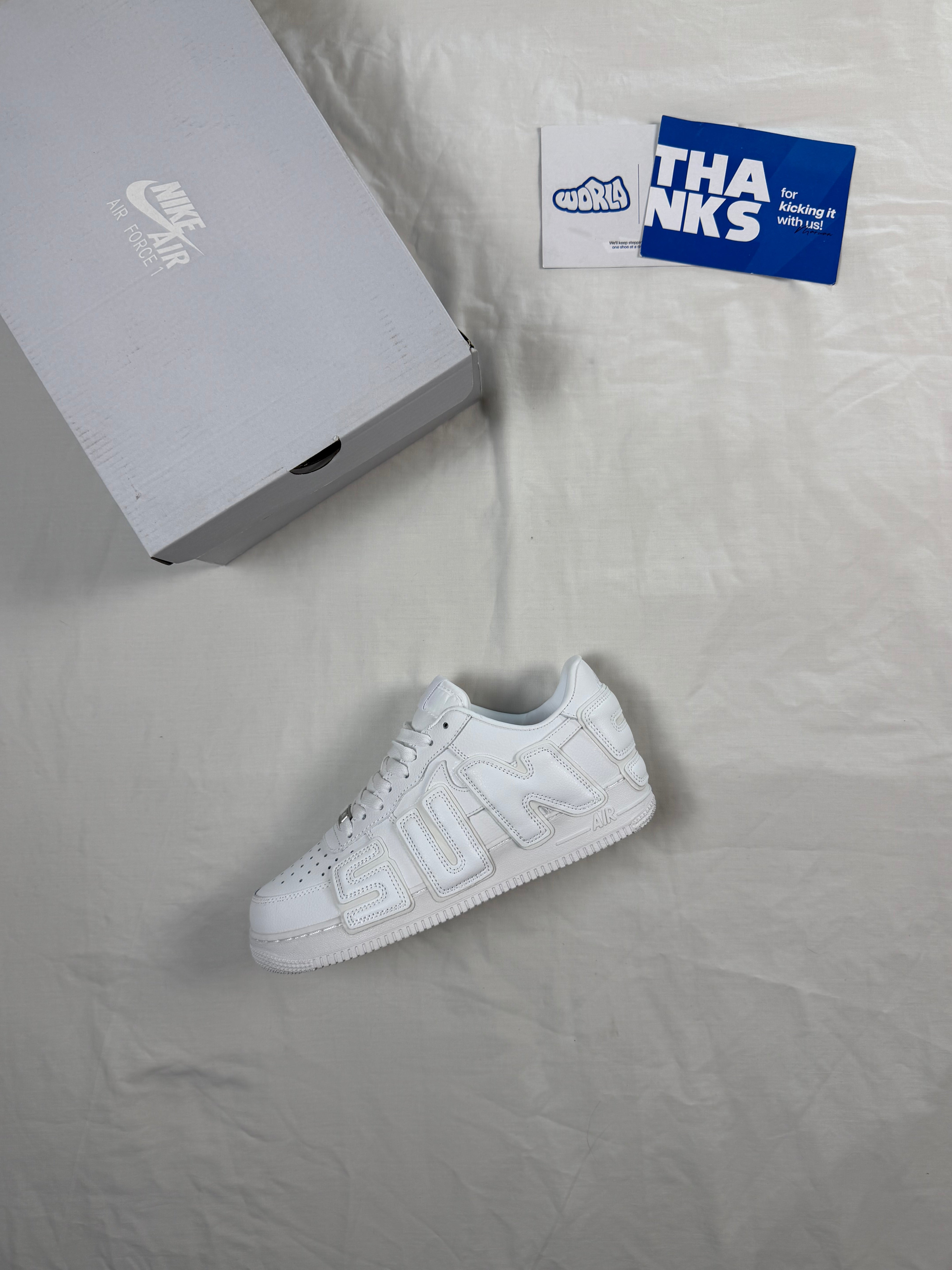 Nike x CPFM Air Force 1 "Triple White"