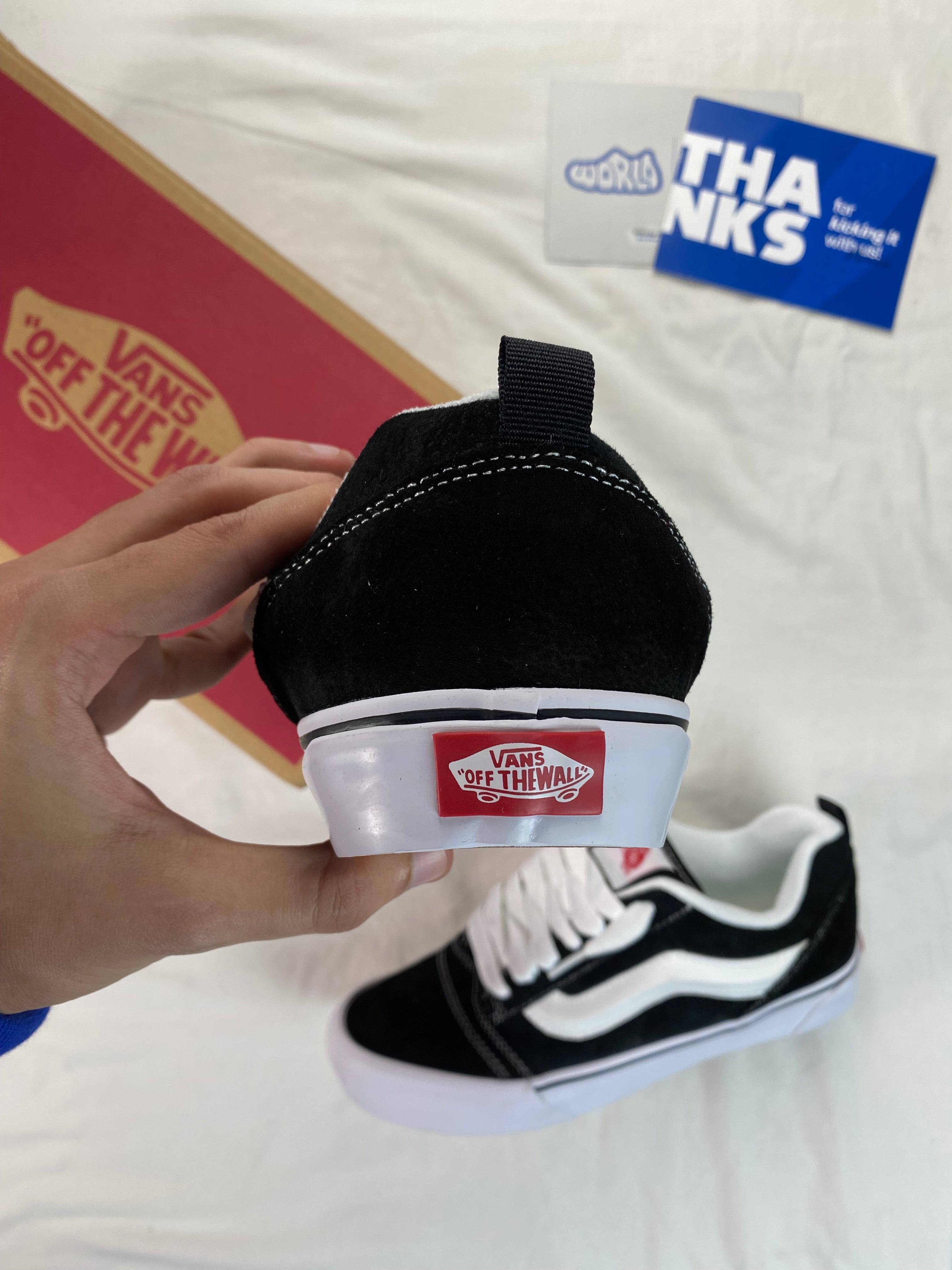 Vans Knu-Skool 'Black White'